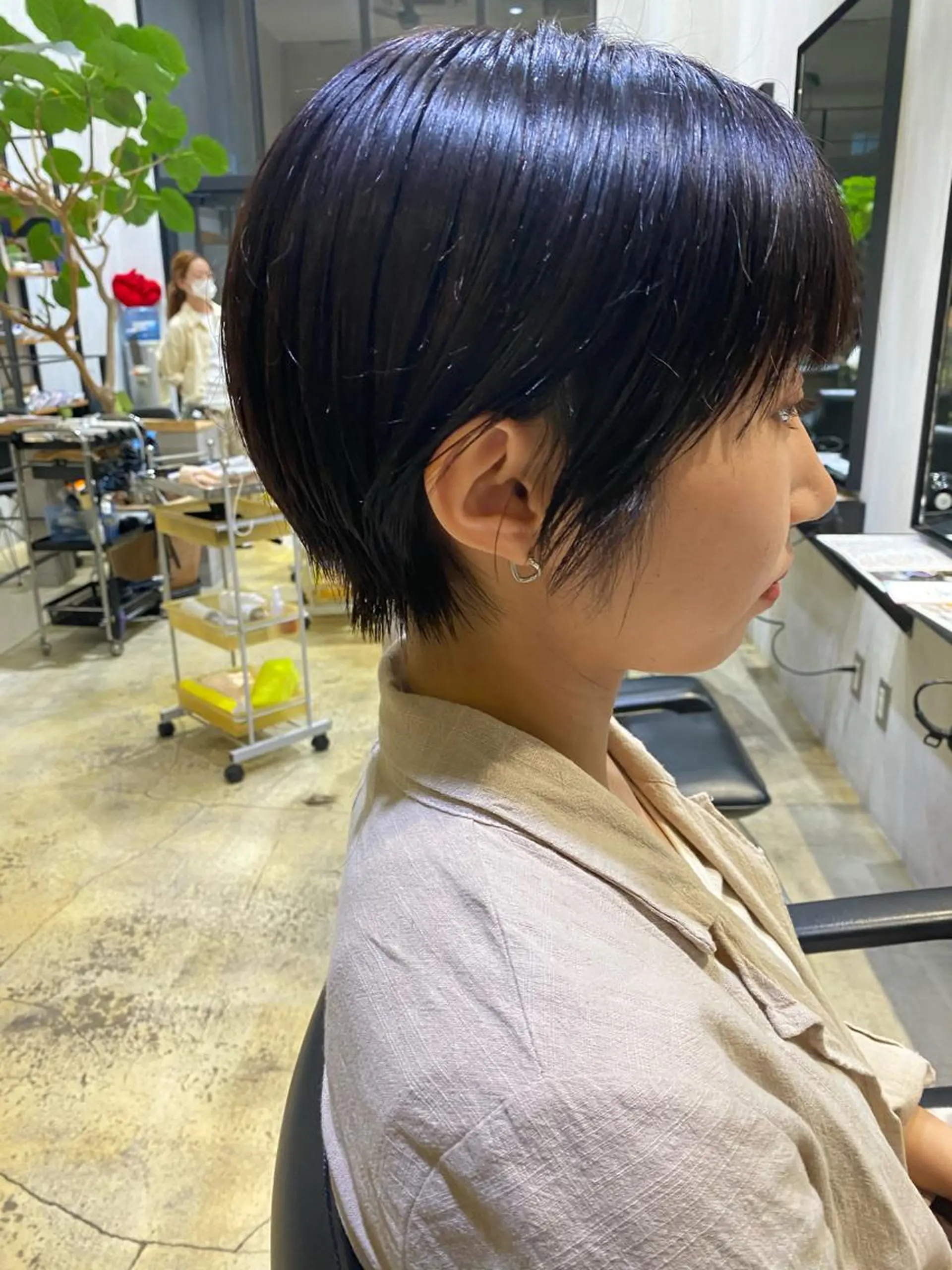 ショート 近藤 千裕のヘアスタイル