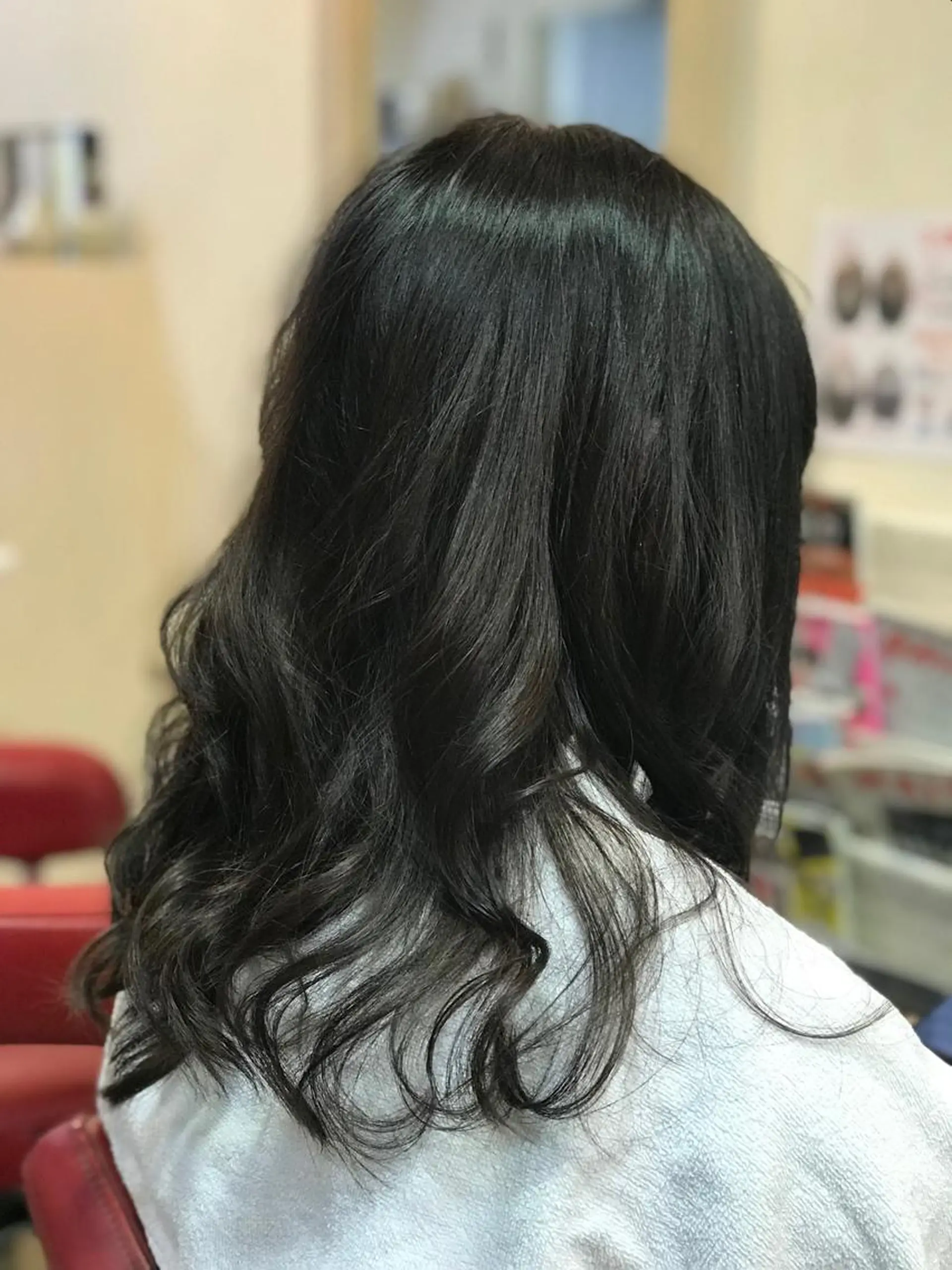 カラー アディクシーカラー アッシュ ラベンダーカラー ラベンダーアッシュ 渋谷宮益坂 omoのヘアスタイル