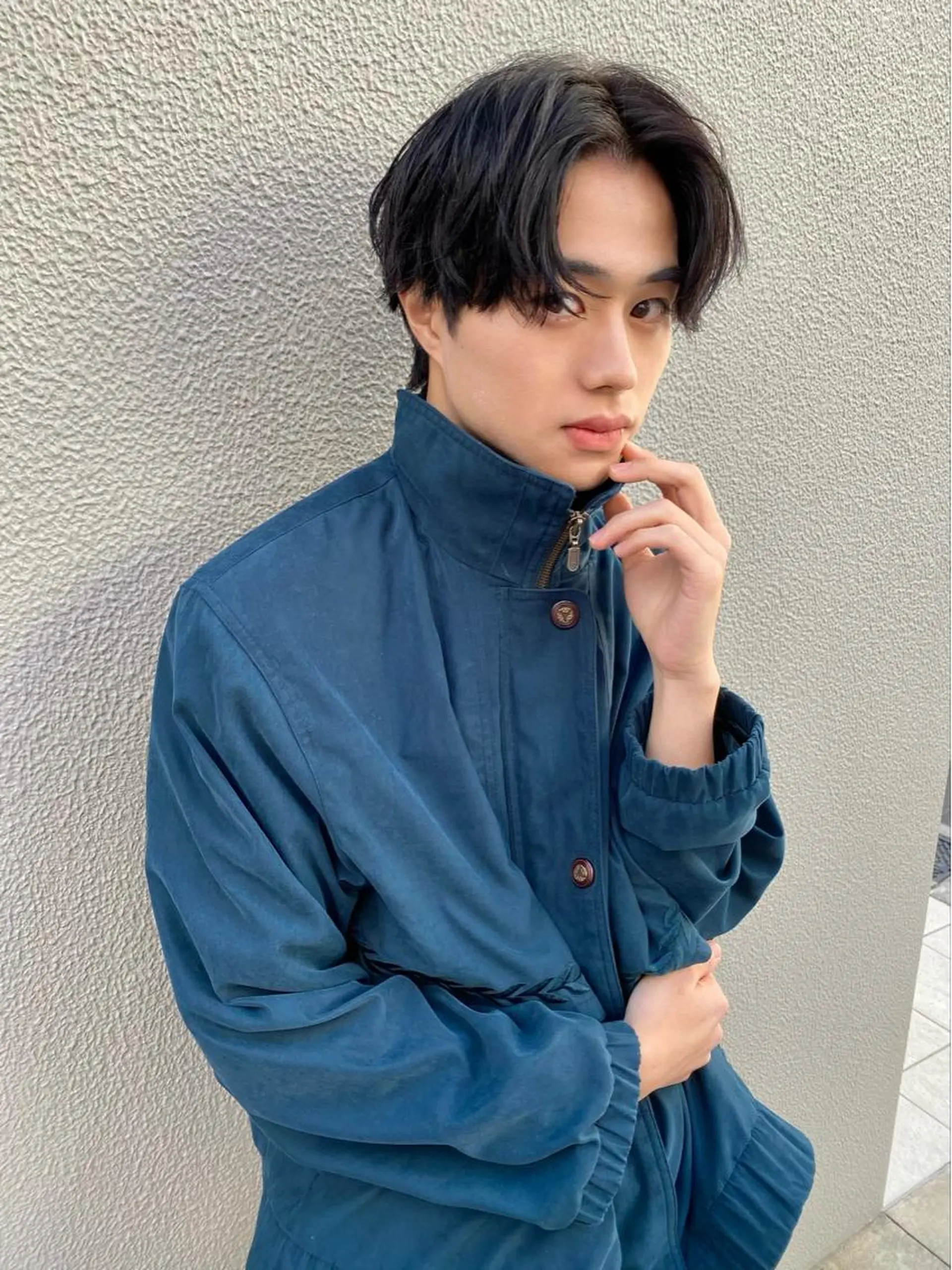 ショート パーマ メンズ カット パーマ 似合わせカラーパーマ 🌿kitin米川のヘアスタイル