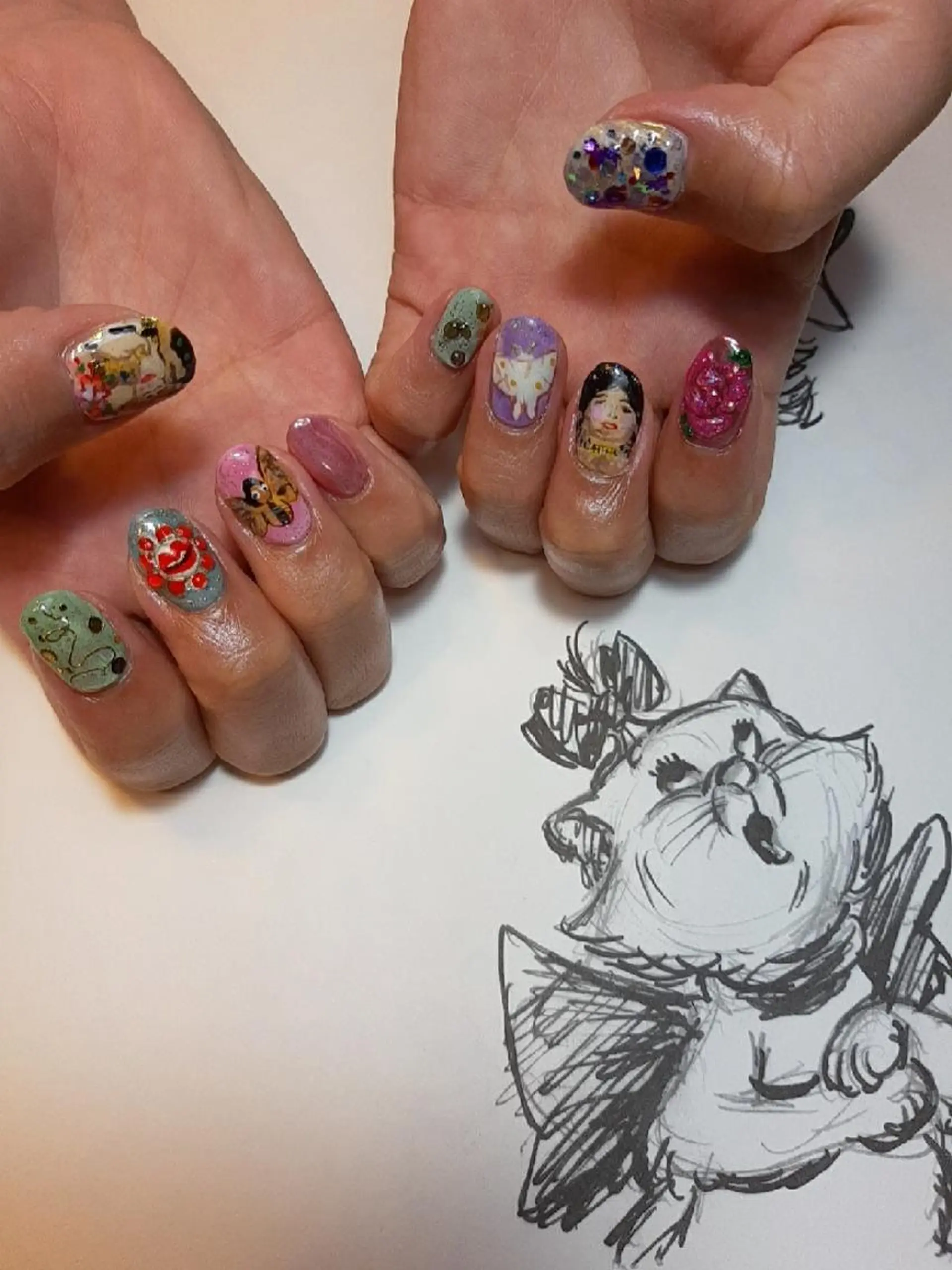 ネイル owlnail /持込みデザイン専門のネイルデザイン
