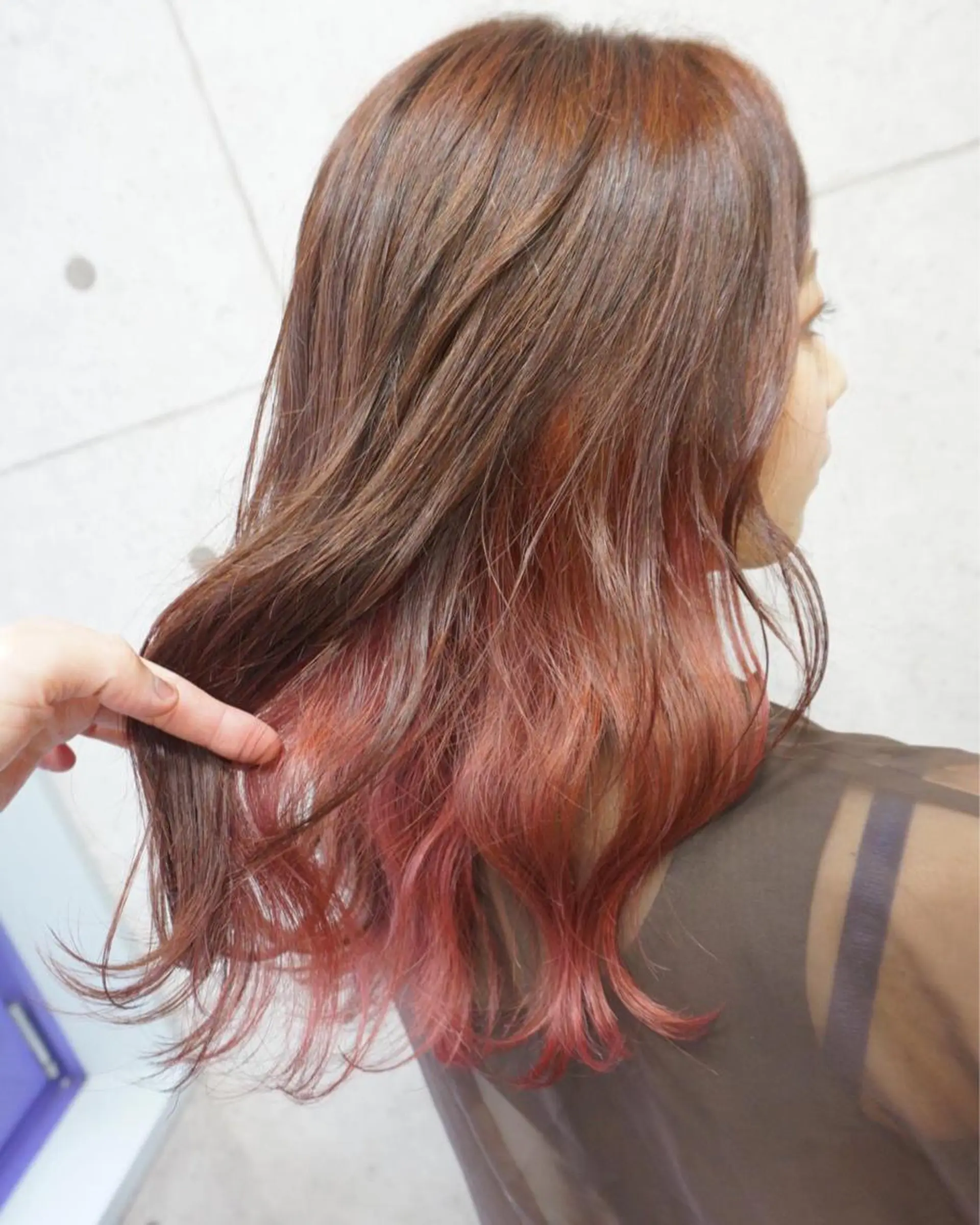 セミロング hair teria ryu 大塚のヘアスタイル