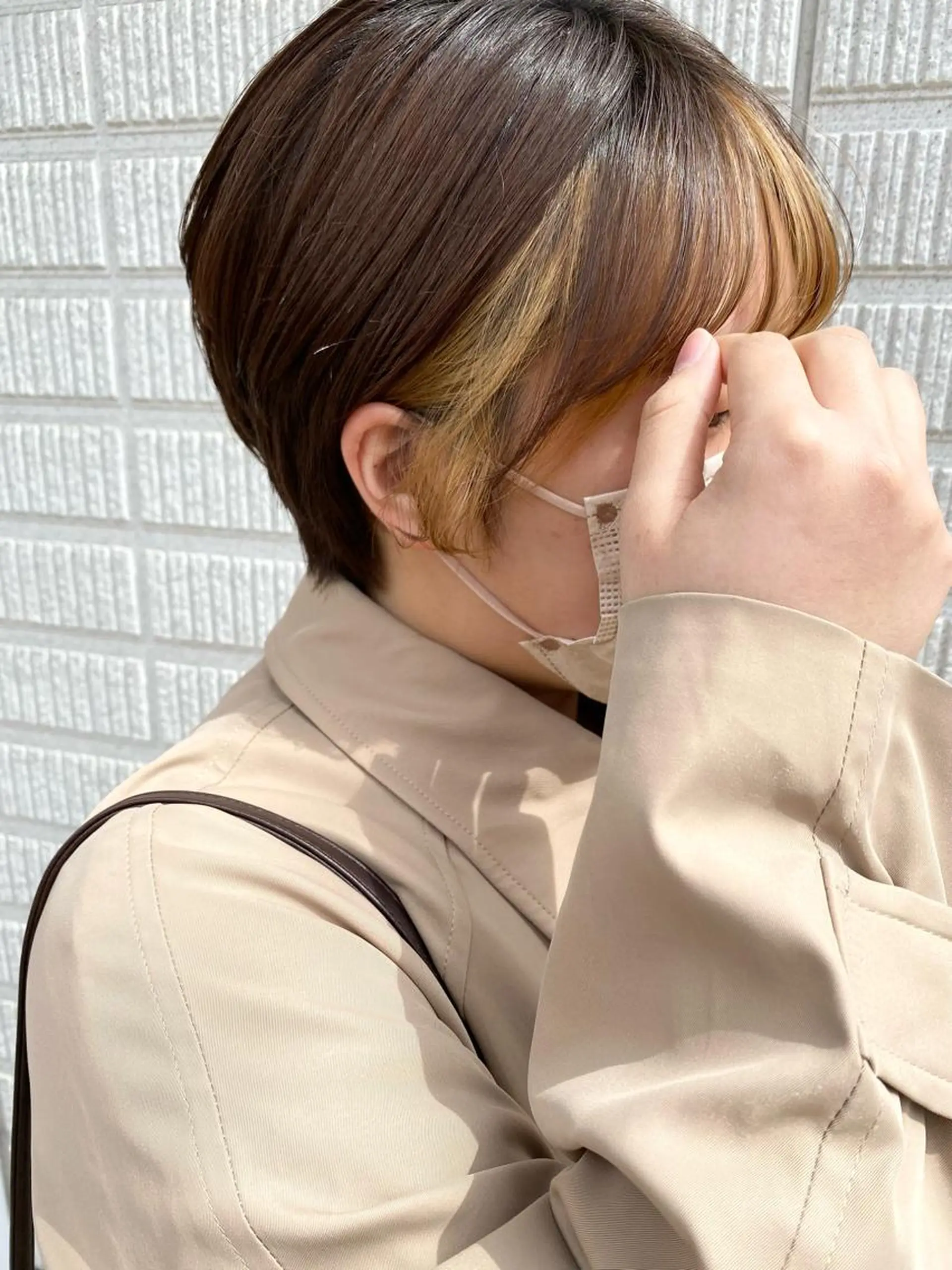 ショート カラー sol Amiのヘアスタイル