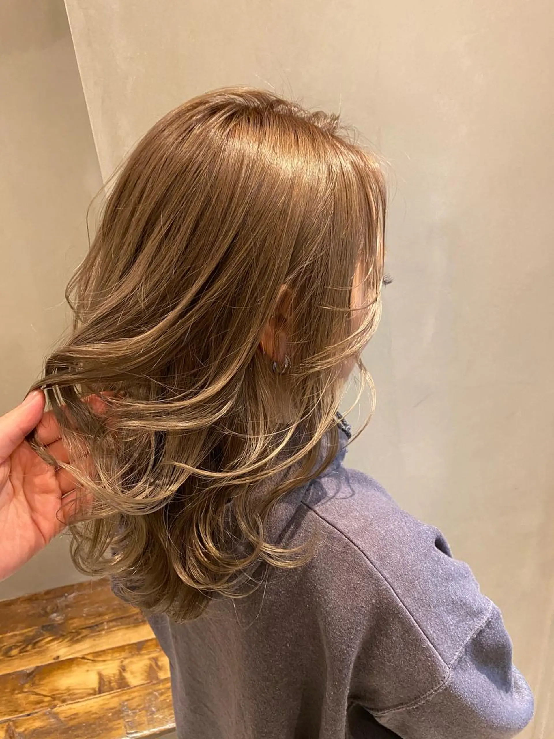 ショート ヘアカラー トリートメント 顔周りcut・ご相談 ＝新宿しずく🇰🇷のヘアスタイル