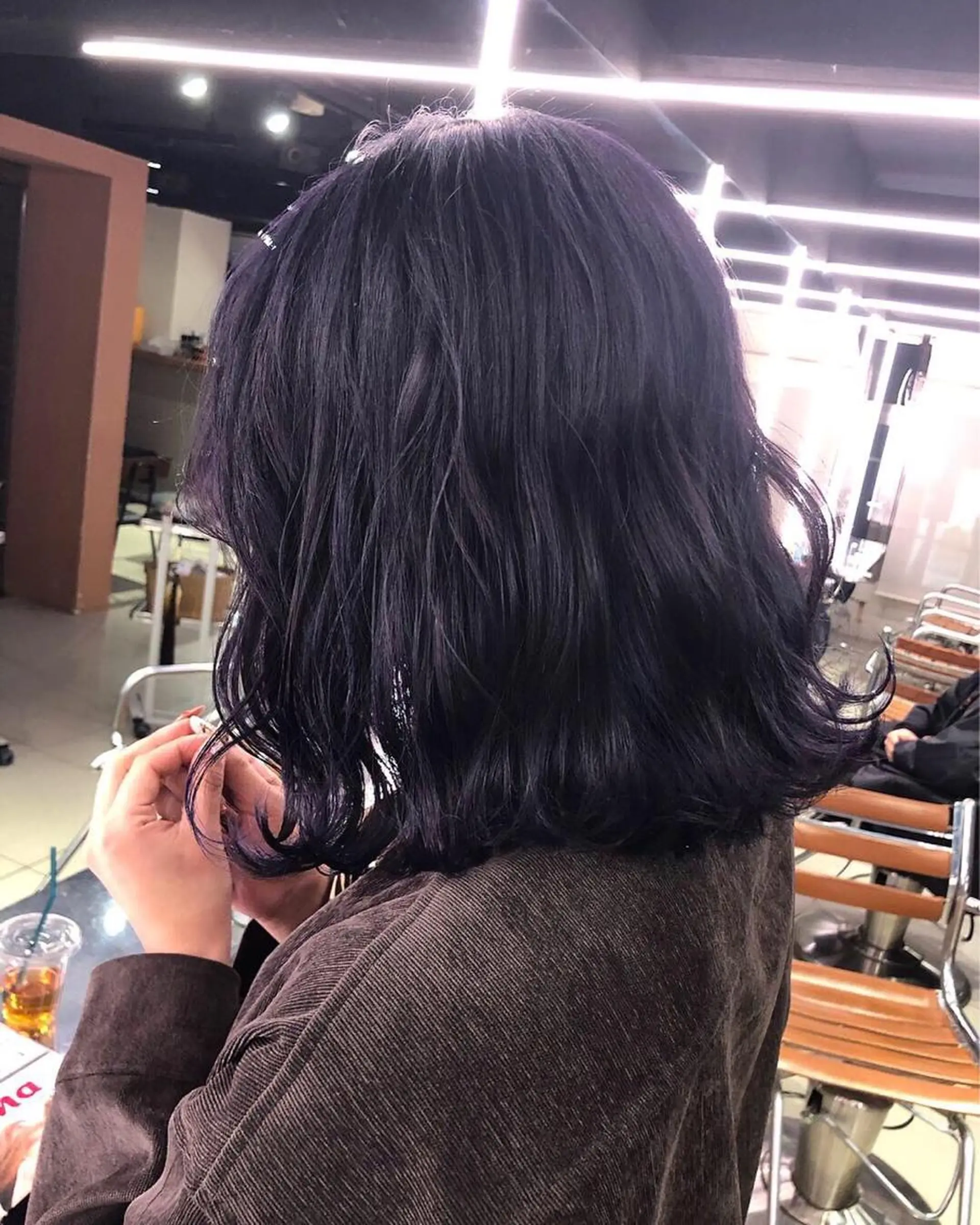 ミディアム 黒染め落とし メンズミディアムのヘアスタイル