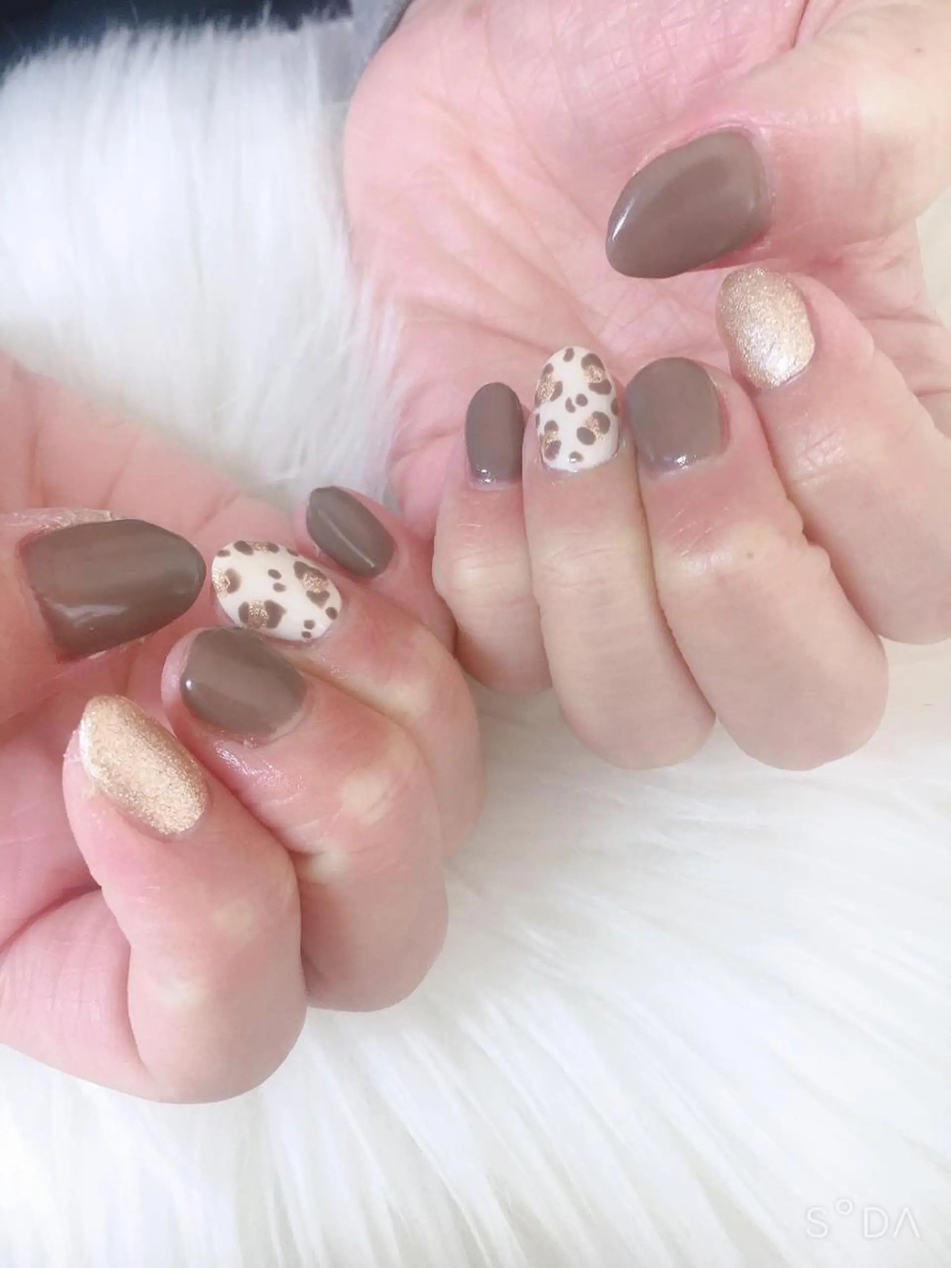 ネイル アニマル柄 miwa ミワのネイルデザイン