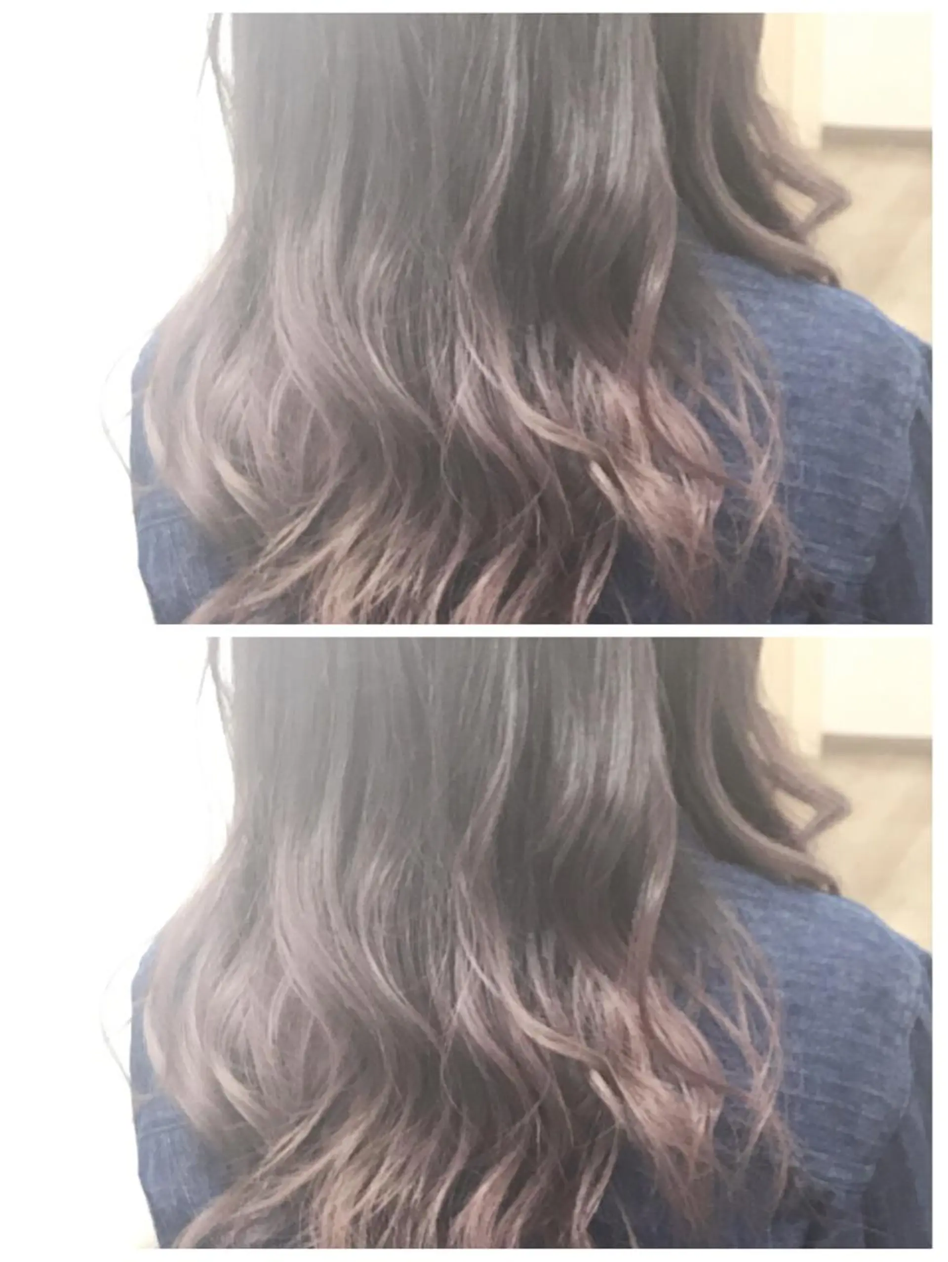 ロング カラー ヤナ マネージャーのヘアスタイル