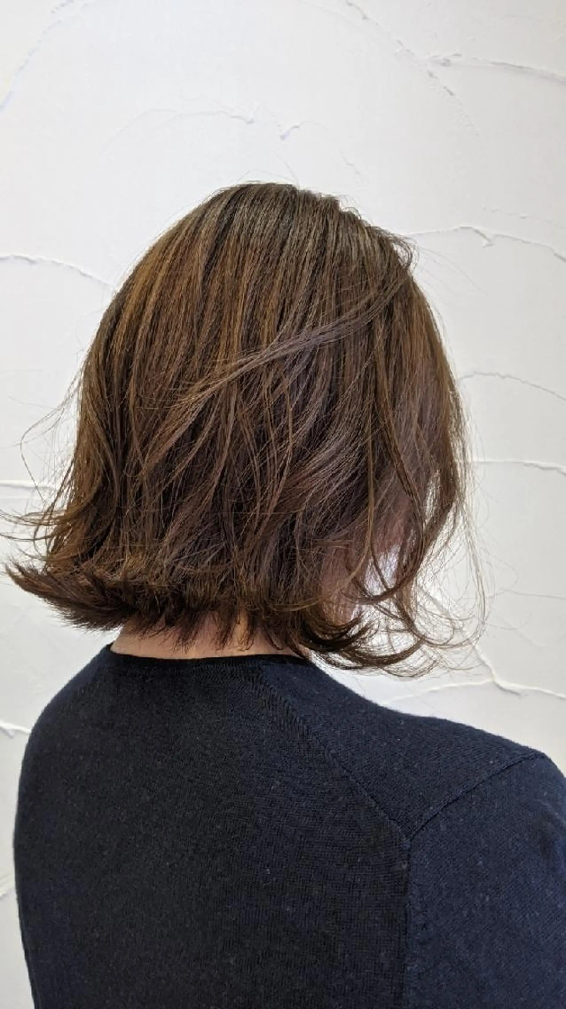 ミディアム カラー イエローカラー 髪質改善＆白髪ぼかし カラー♡店長みやけ♡のヘアスタイル