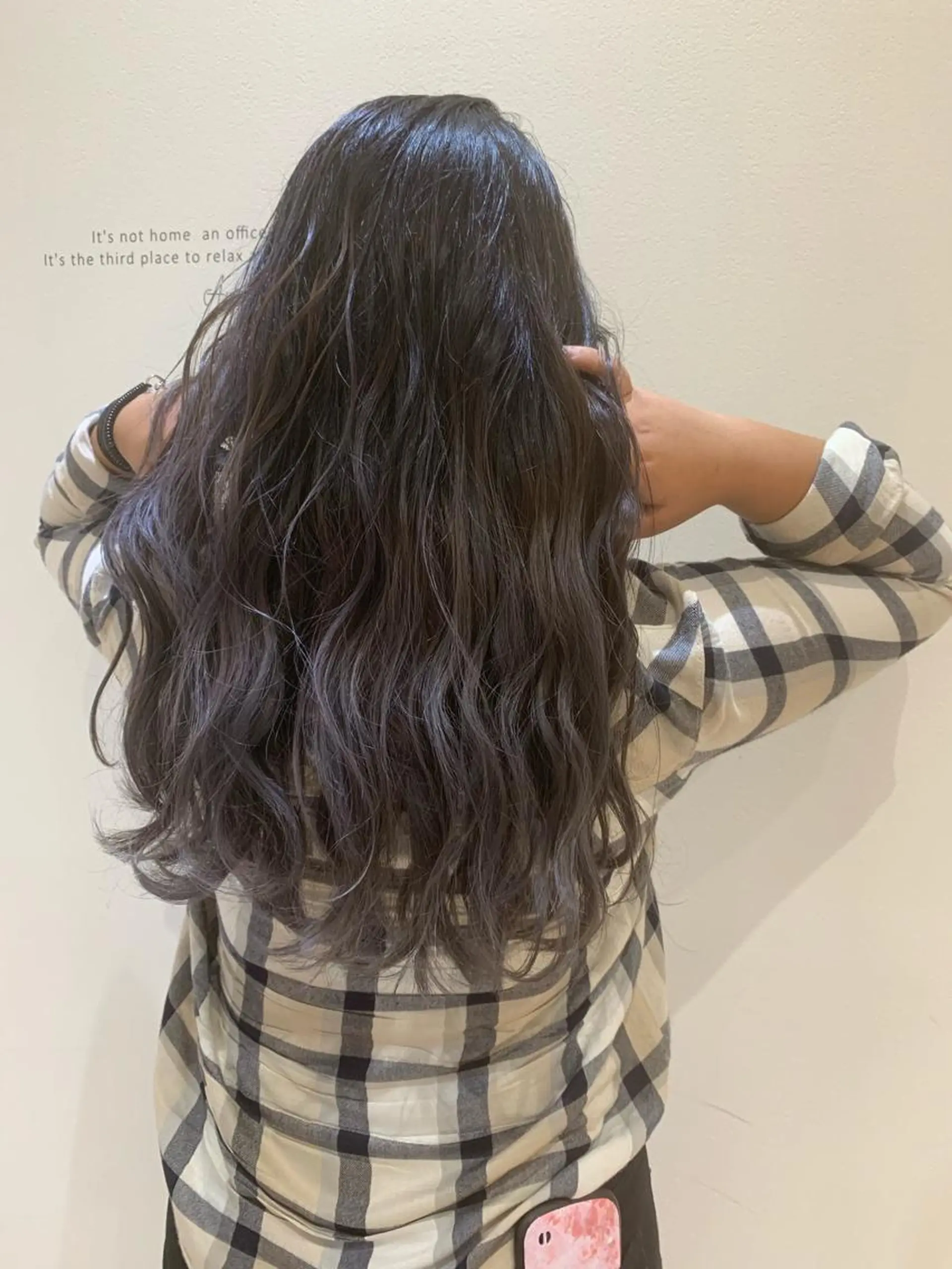 ロング カラー グラデーションカラー パープルカラー Roid 代表✨HIROのヘアスタイル