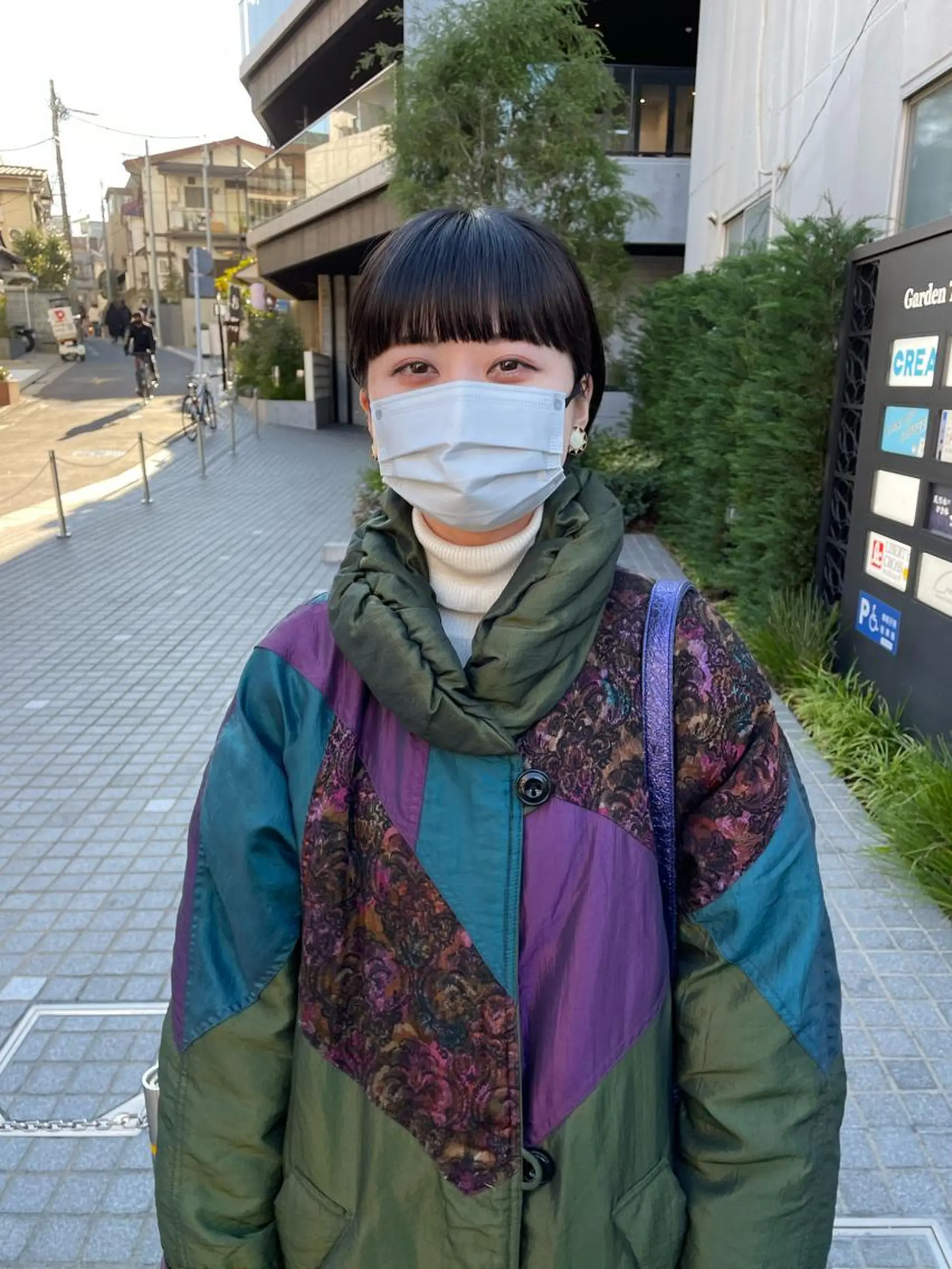 ショート カラー ボブ ワイドバング カット ヘアカラー トリートメント パーマ/透明感カラー /ボブ/吉田一生のヘアスタイル