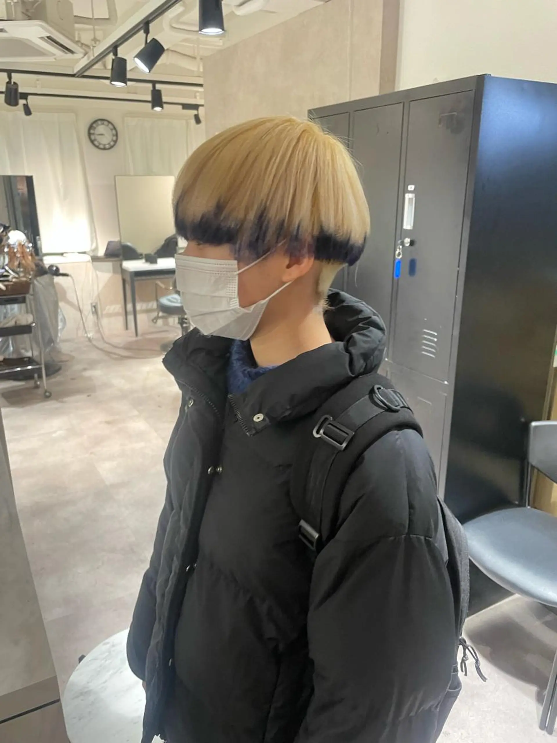 ショート カラー ヘアカラー 🇰🇷ハイトーン× 韓国レイヤー레이어드のヘアスタイル