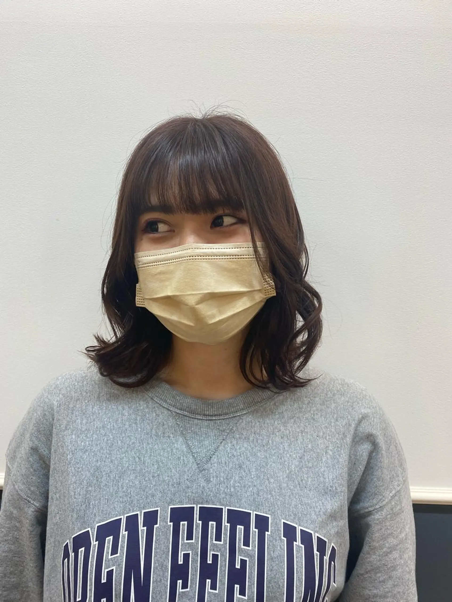 ミディアム 韓国ヘア sasugaのヘアスタイル