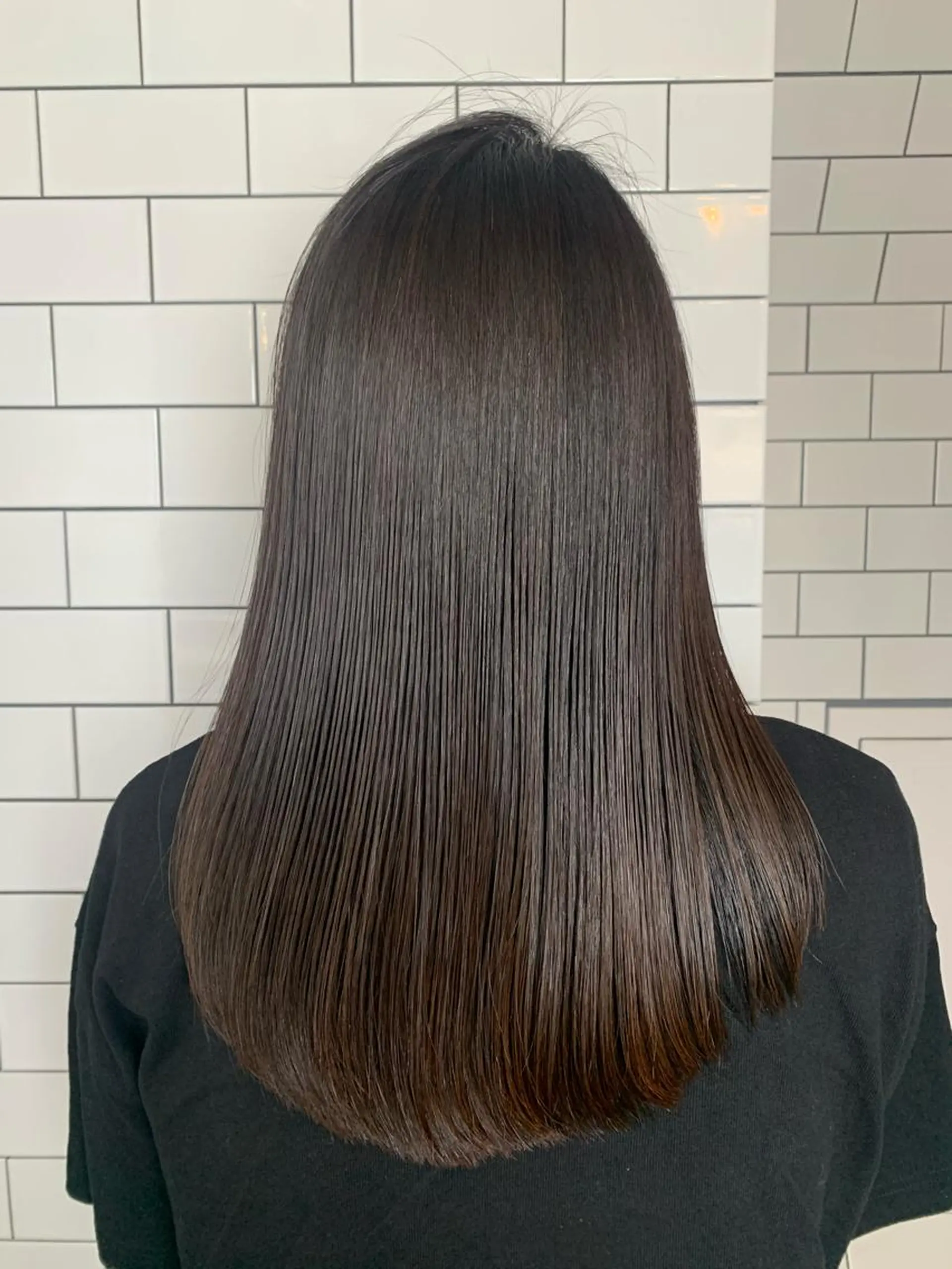 セミロング トリートメント 妙見 知洋のヘアスタイル