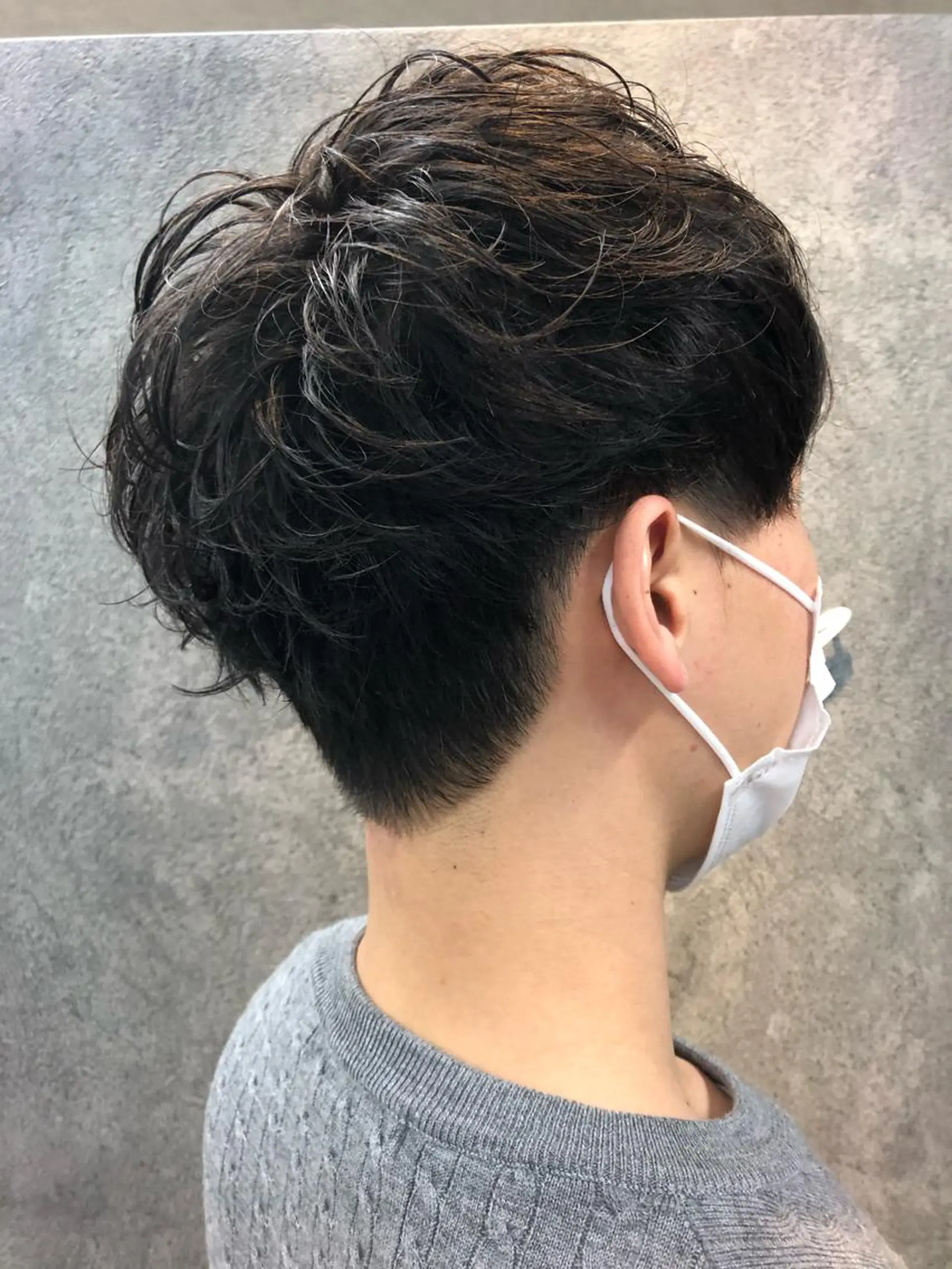 ショート カット パーマ トリートメント Noy所属・Noyヨシモト ヒロトのヘアスタイル