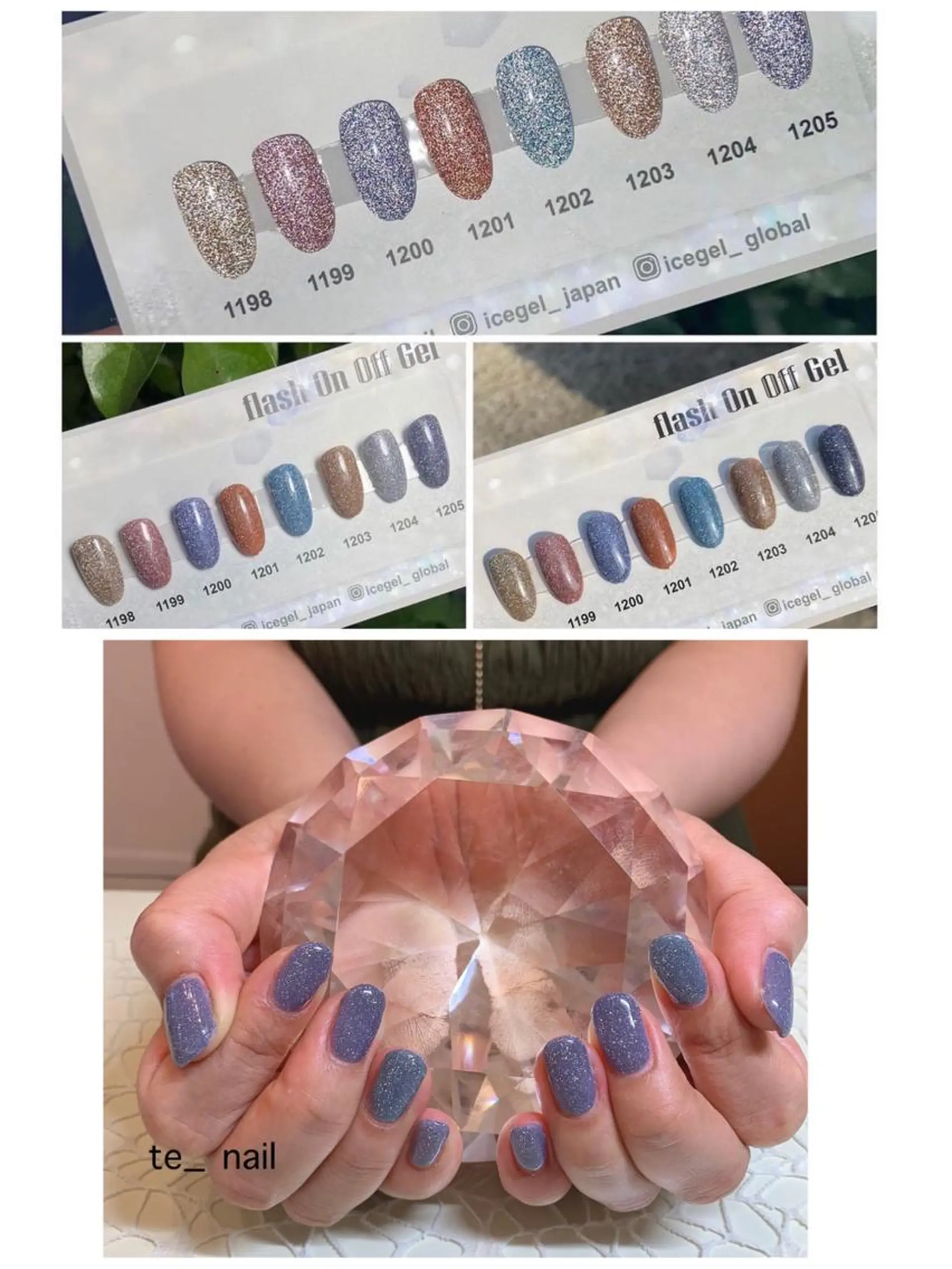 ネイル フラッシュネイル ｔe_ nailのネイルデザイン