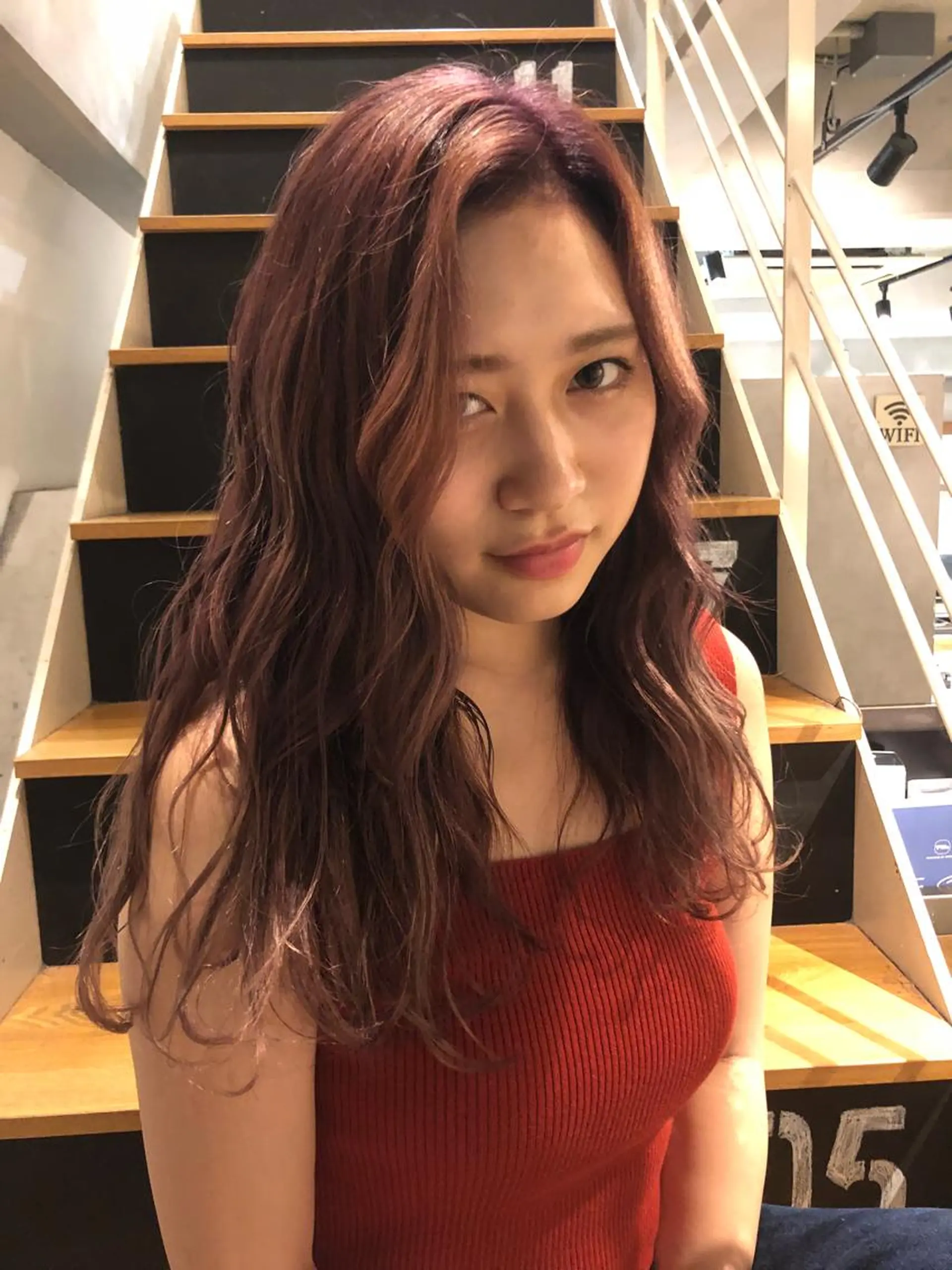 ロング カラー MIYU💋💖 〈XENA渋谷本店〉のヘアスタイル