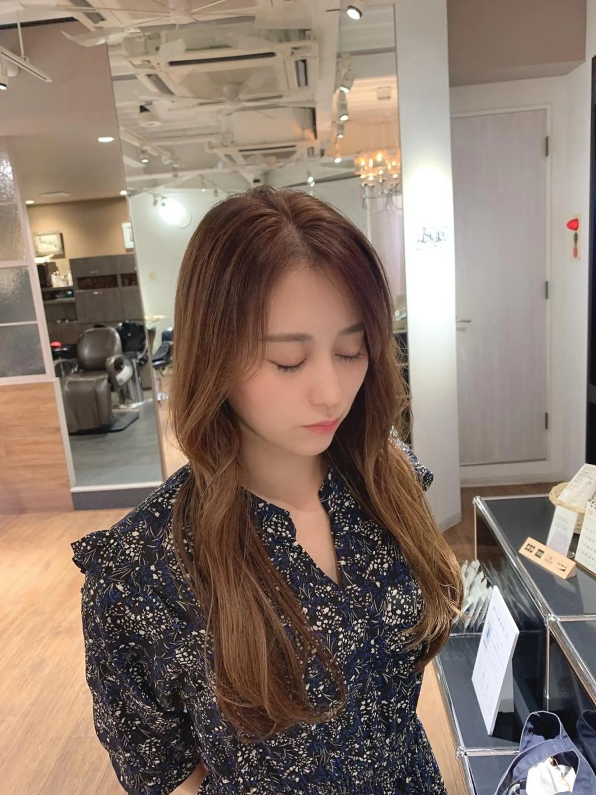 ロング コテ巻きパーマ/韓国 パーマ/佐野のヘアスタイル