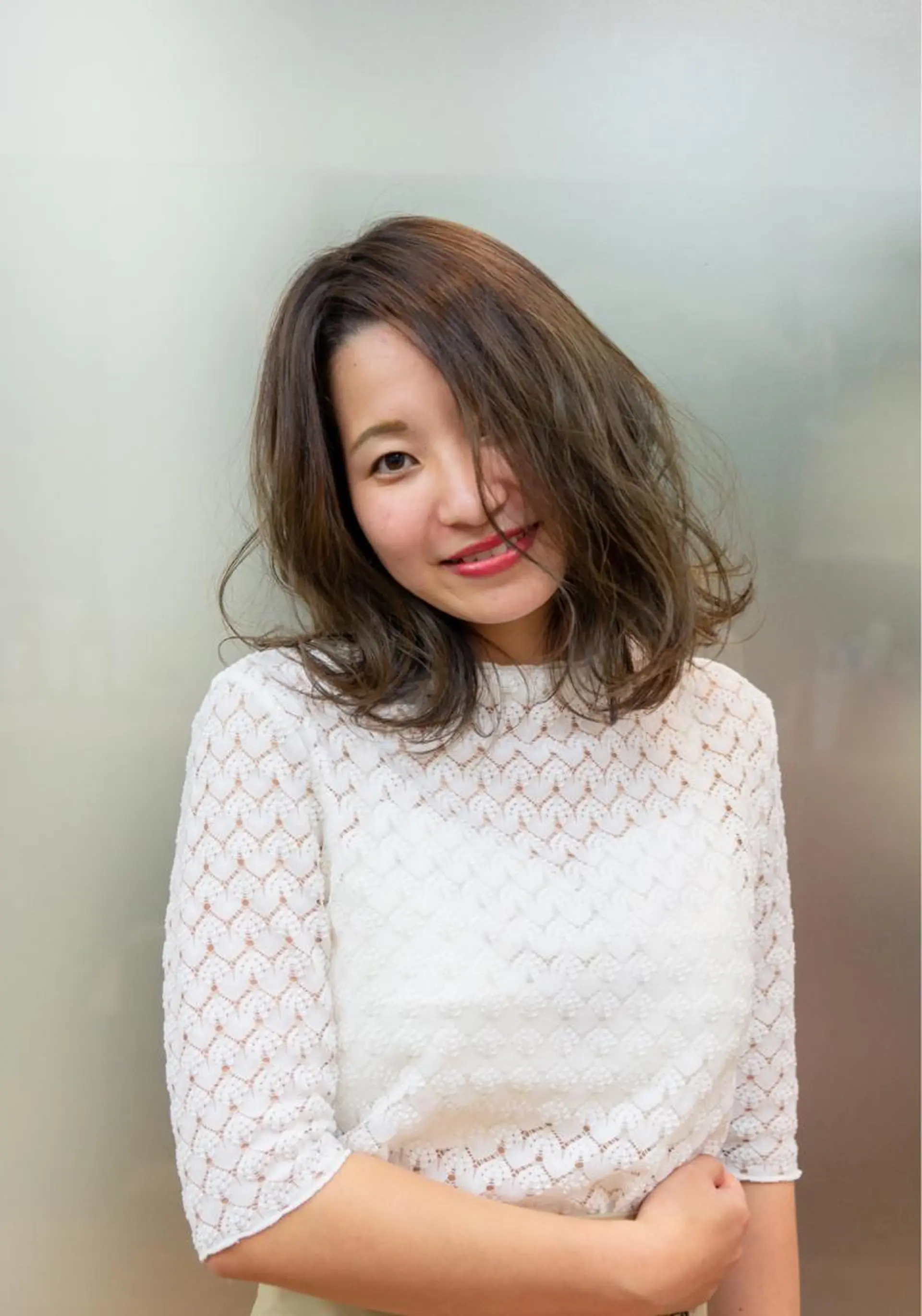 セミロング カラー 似合わせカット カット ヘアカラー 【H.GENTIL】 TERUのその他イメージ