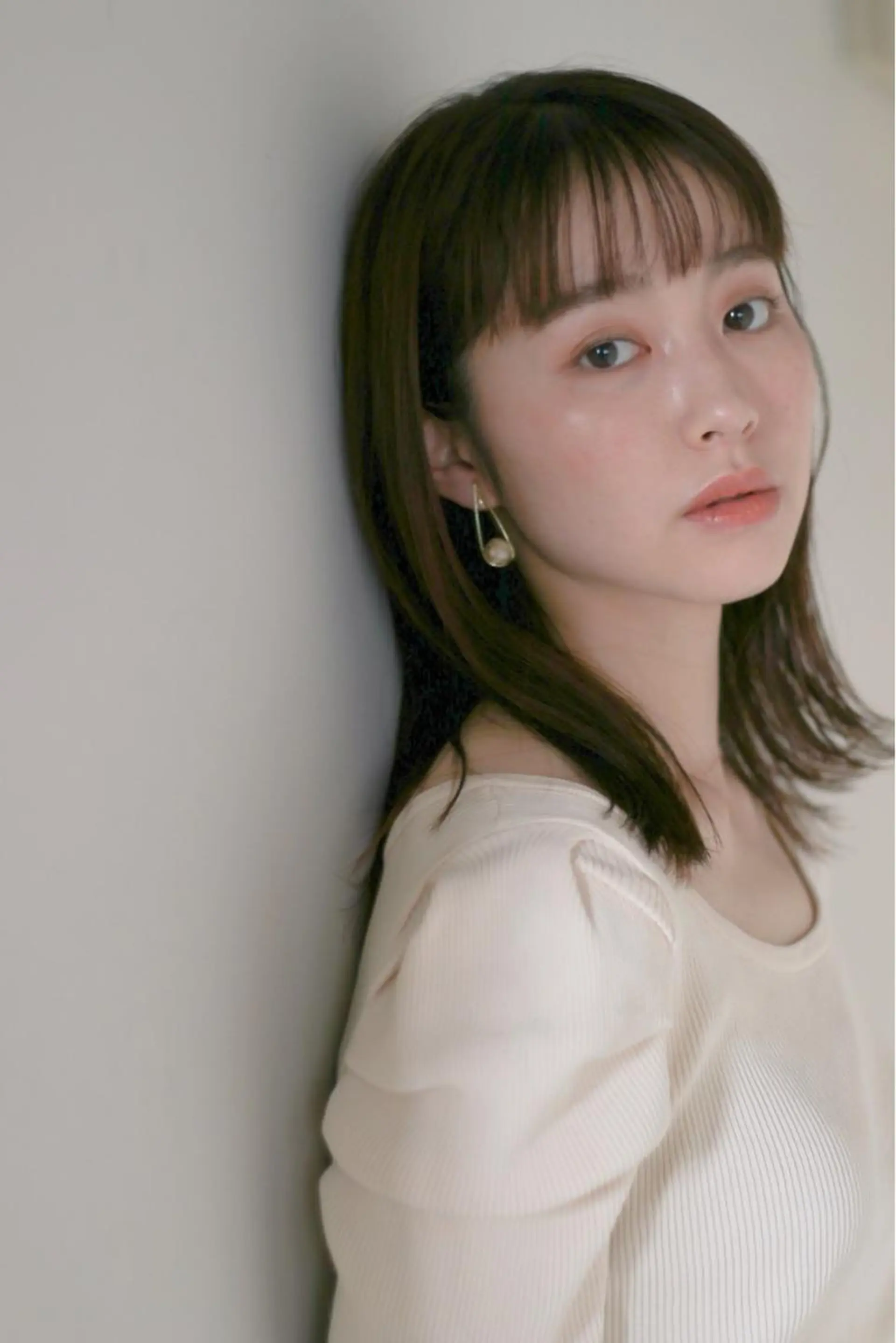 ミディアム カラー くびれヘア THE DAY所属・AKI HASHIMOTOのヘアスタイル