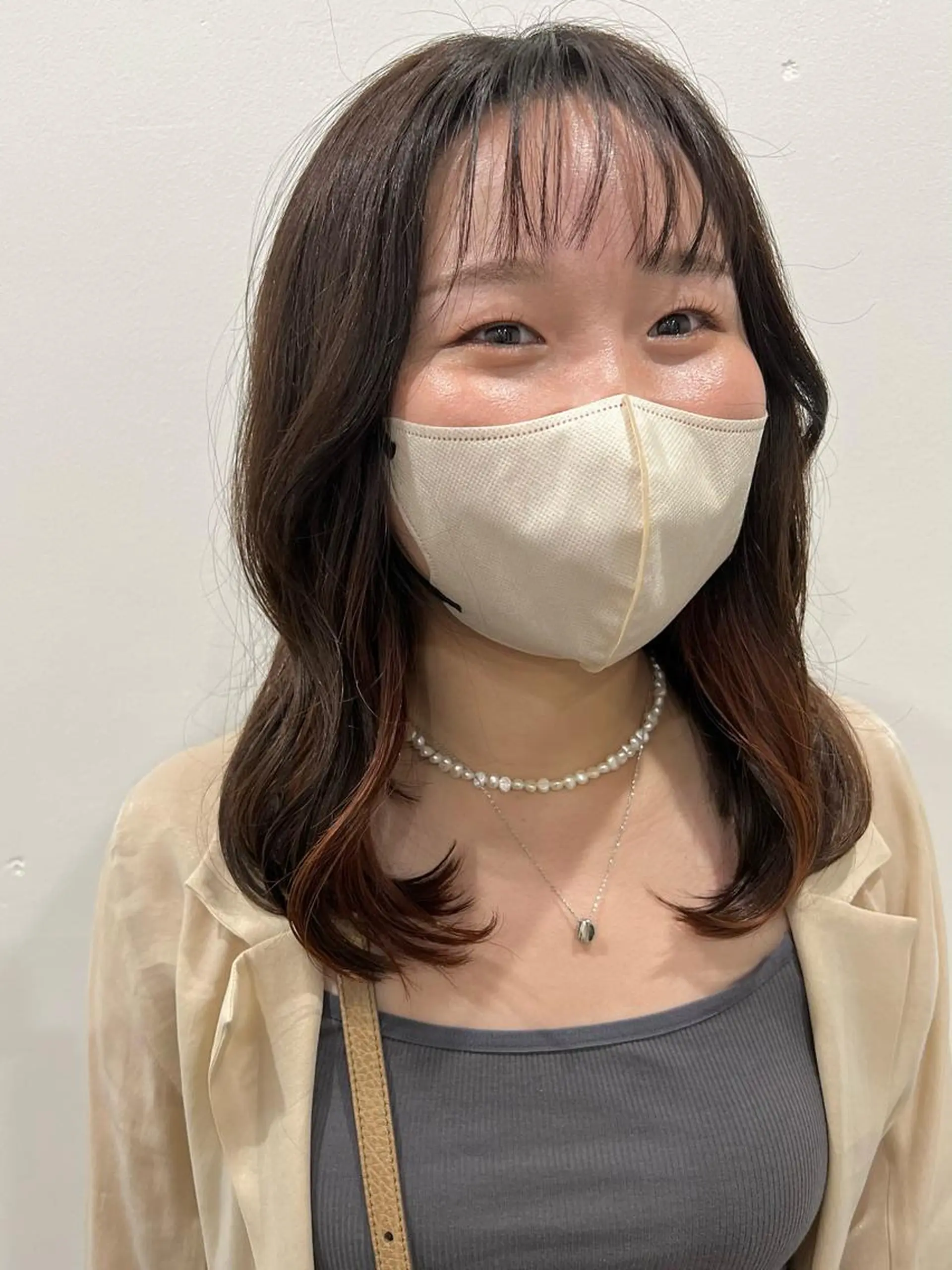 セミロング カラー IVY joure Suzu.のヘアスタイル