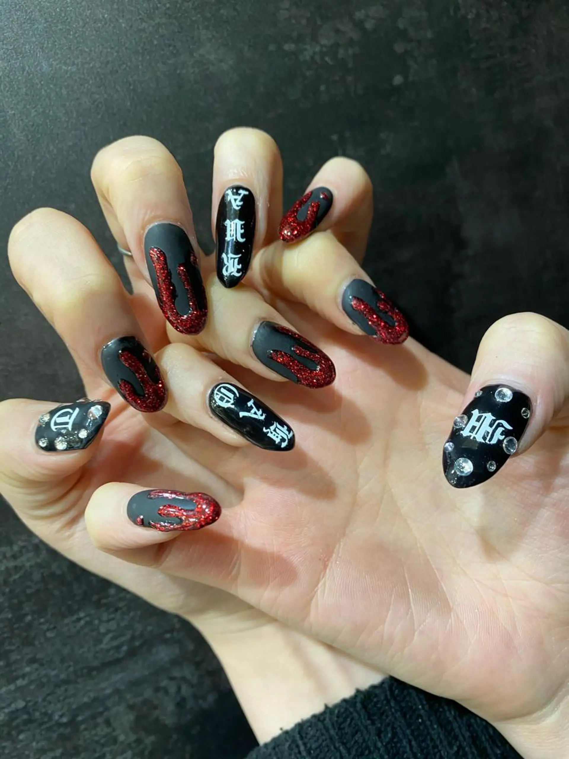 ロング カラー ヘアアレンジ ネイル マツエク・マツパ 💓💓彩 音💓💓のマツエク・マツパデザイン