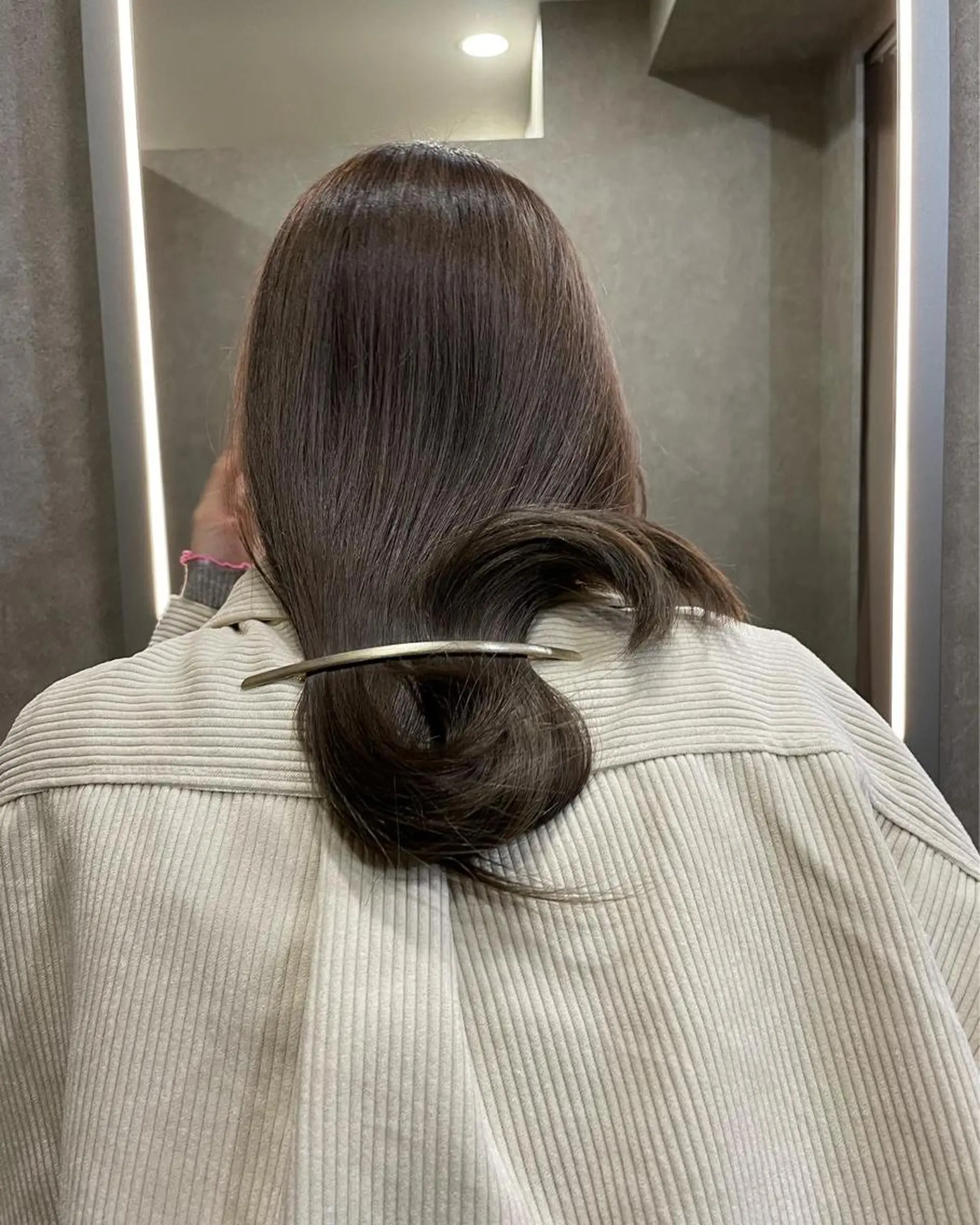 ロング ヘアカラー トリートメント AUBE HAIR tenjin【オーブヘアーテンジン】所属・nene .のヘアスタイル