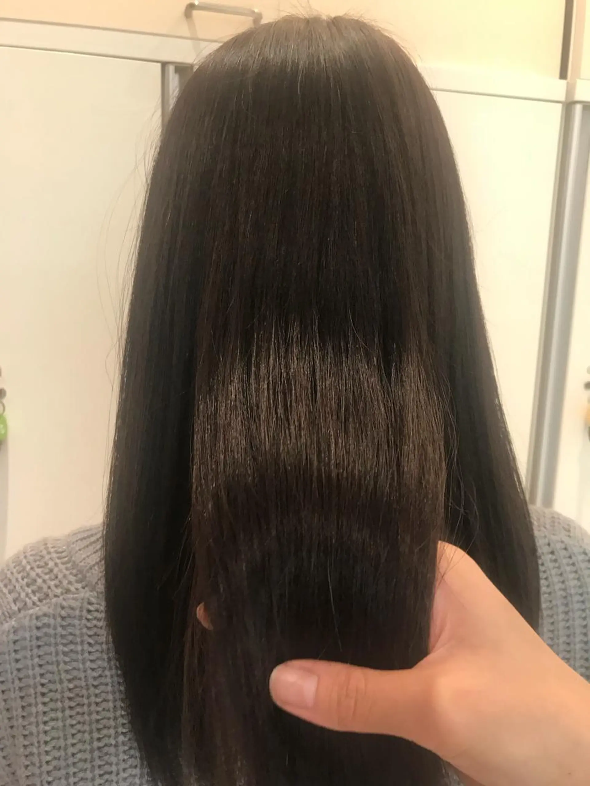 ミディアム 艶髪✨髪質改善カラー 楠本浩子のヘアスタイル