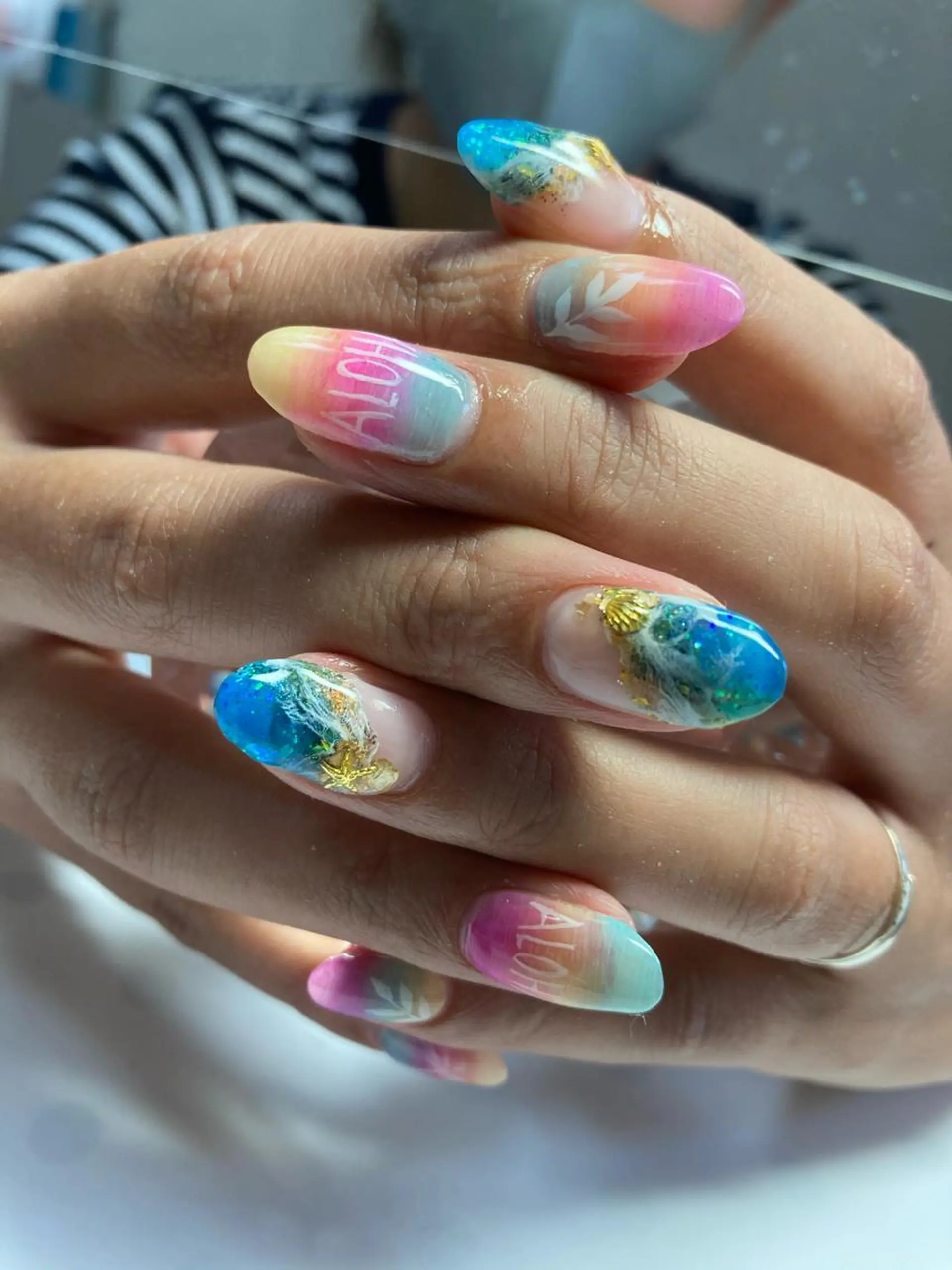 ロング ネイル nail yukkoのネイルデザイン