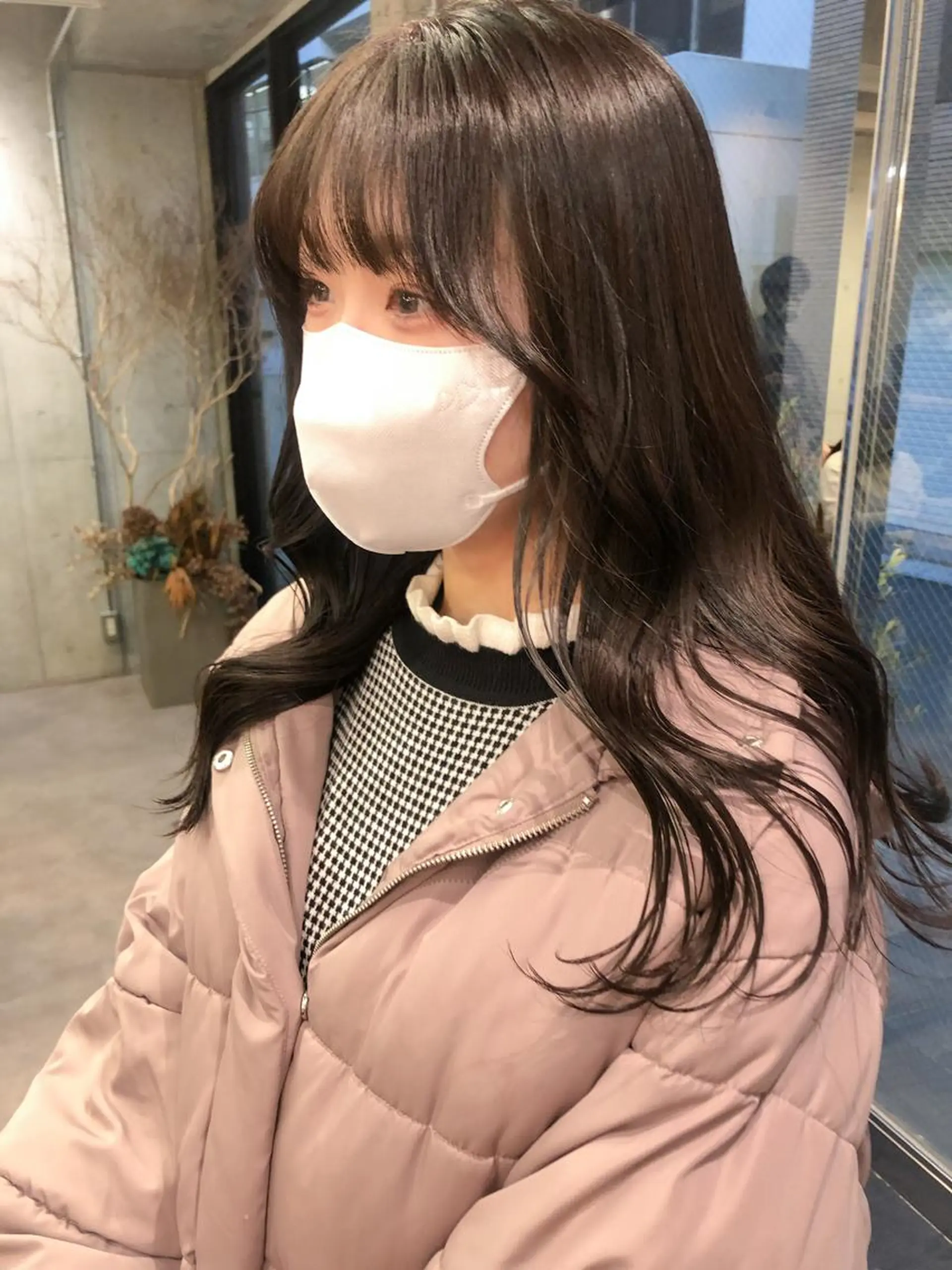 ロング カラー ヘアアレンジ rii-🩰 トレンド韓国ヘアのヘアスタイル