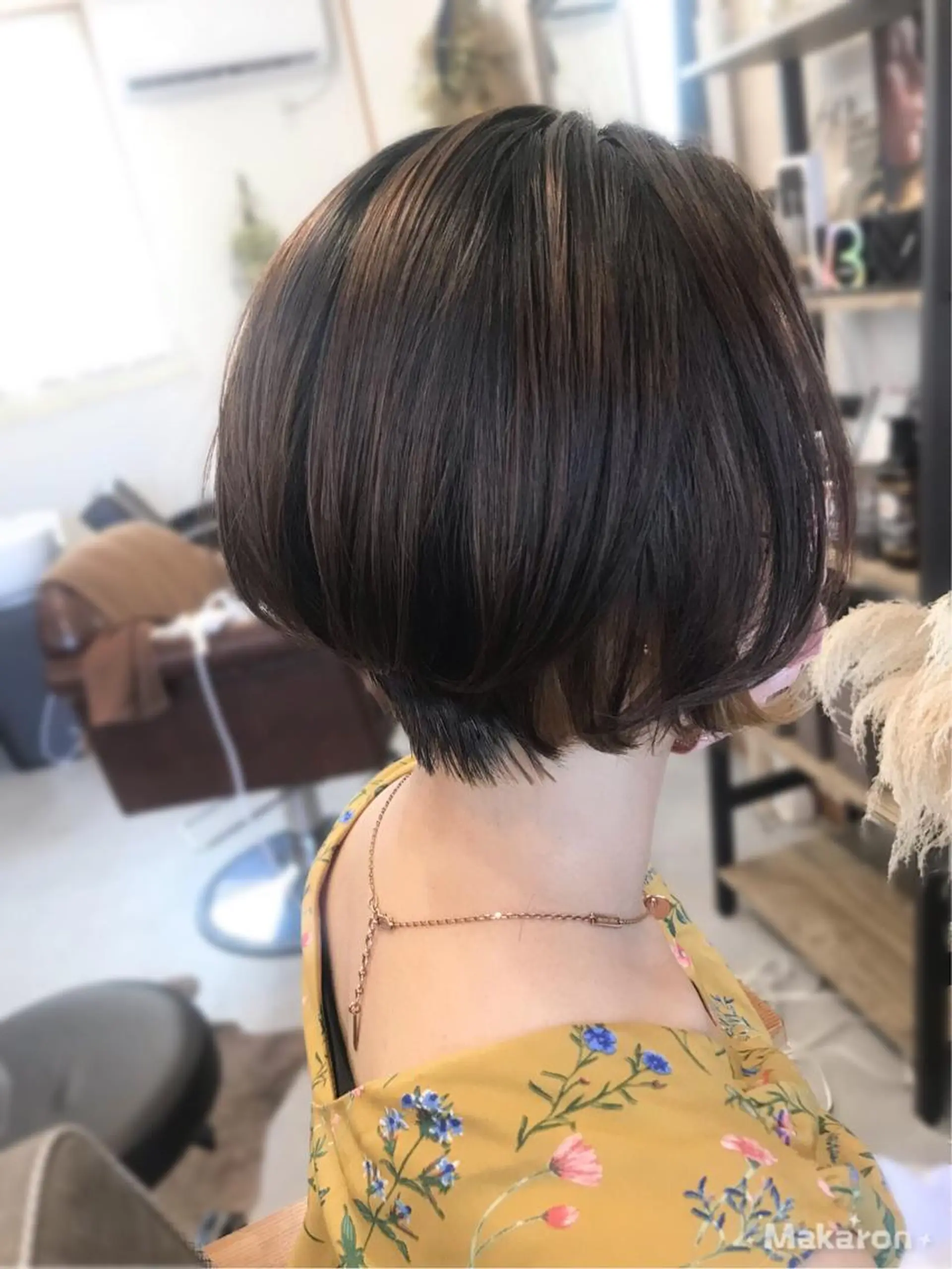 ショート カラー ショートヘア hair works raptureのヘアスタイル
