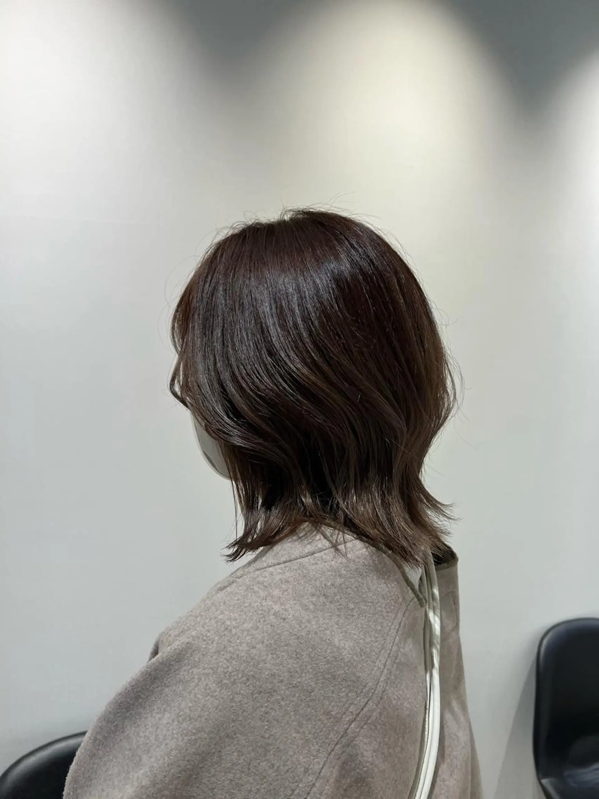 ミディアム くびれヘア カット よしのり genieeのヘアスタイル