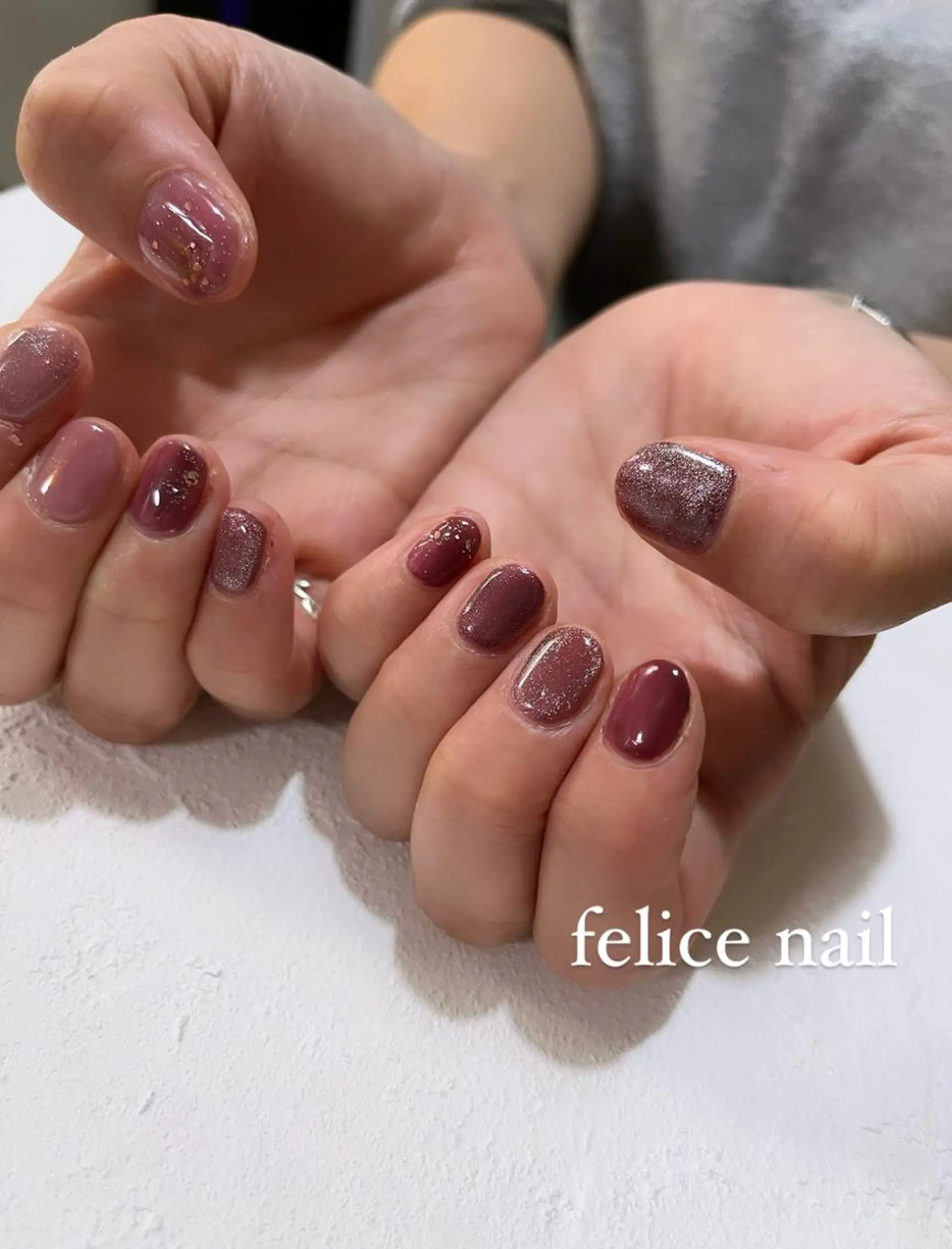 ネイル ニュアンスネイル felice nailのネイルデザイン