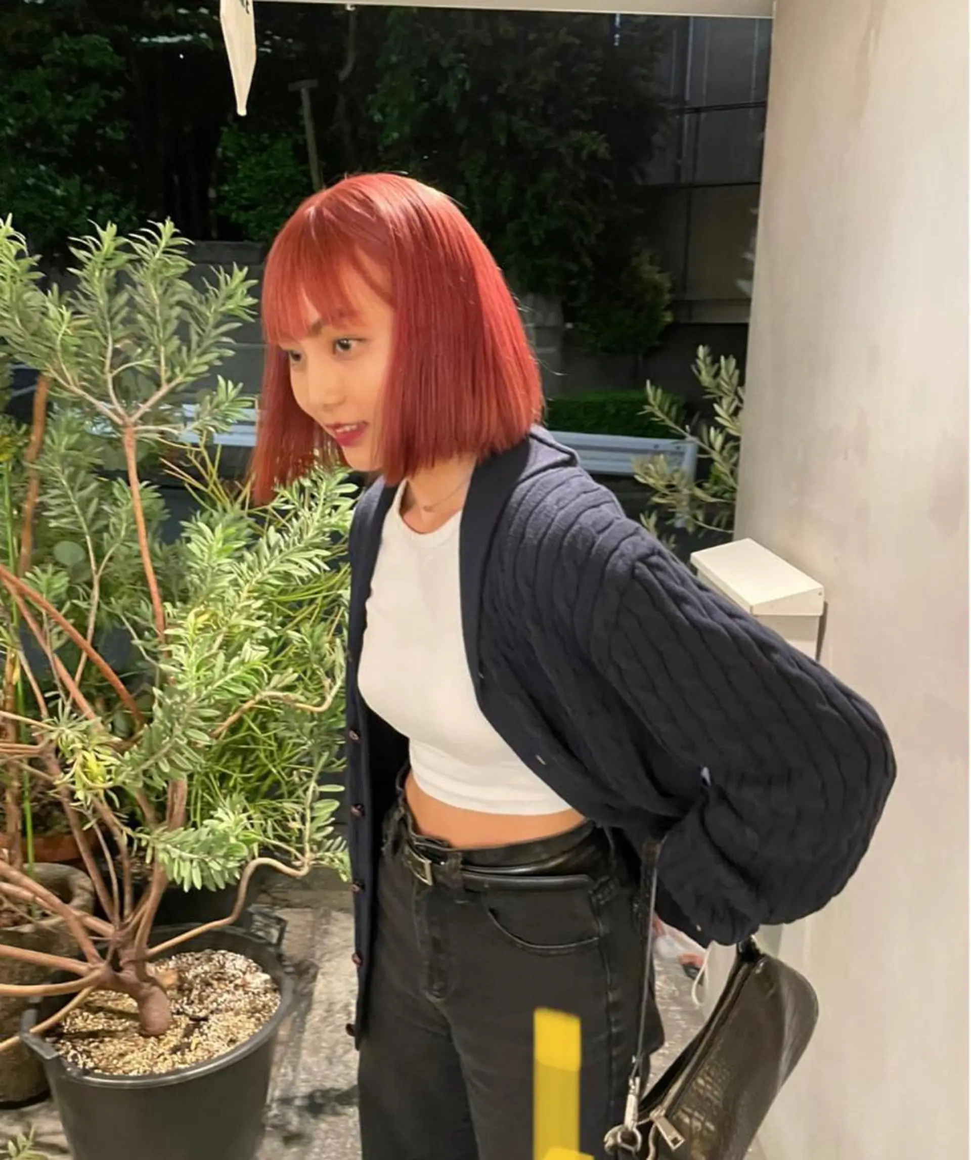 ショート カラー パーマ スパイラルパーマ 🌐hina⭐️のヘアスタイル