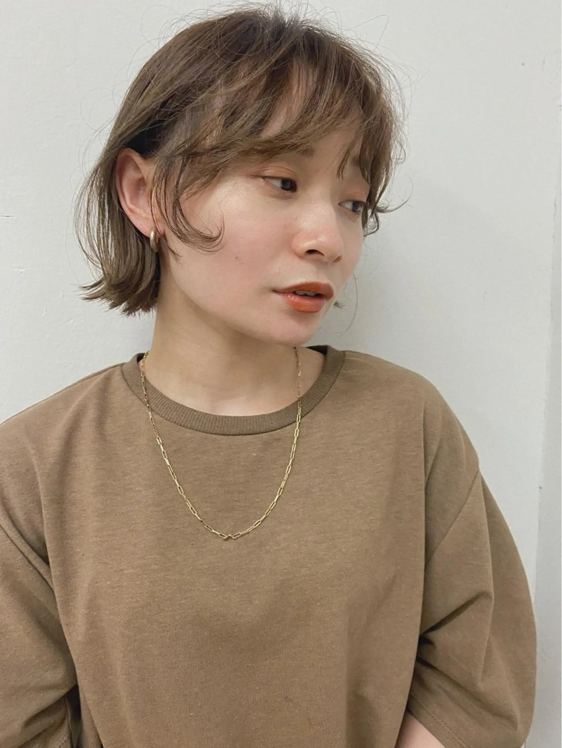 ショート カラー ボブレイヤー ボブ 顔まわりレイヤー 顔周りカット レイヤーカット カット パーマ トリートメント ヘアセット stand所属・ニュアンスヘア🌔 nanakoのヘアスタイル