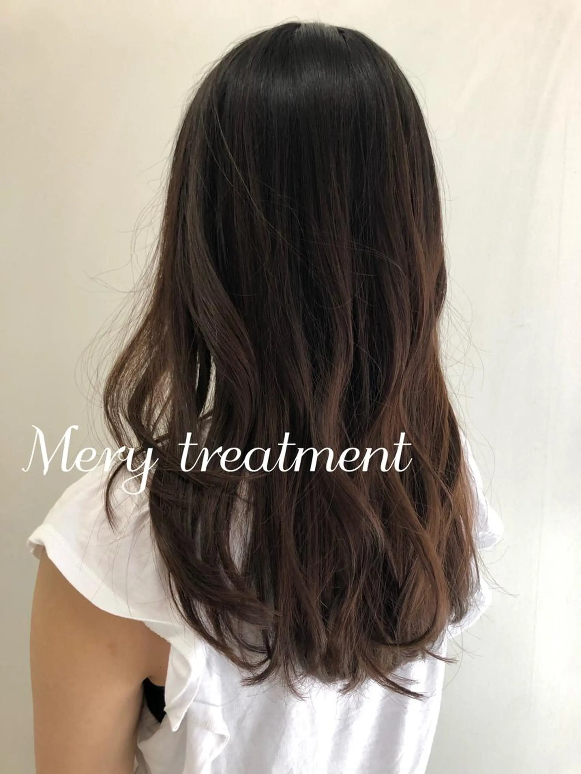 ロング 中村 玲のヘアスタイル