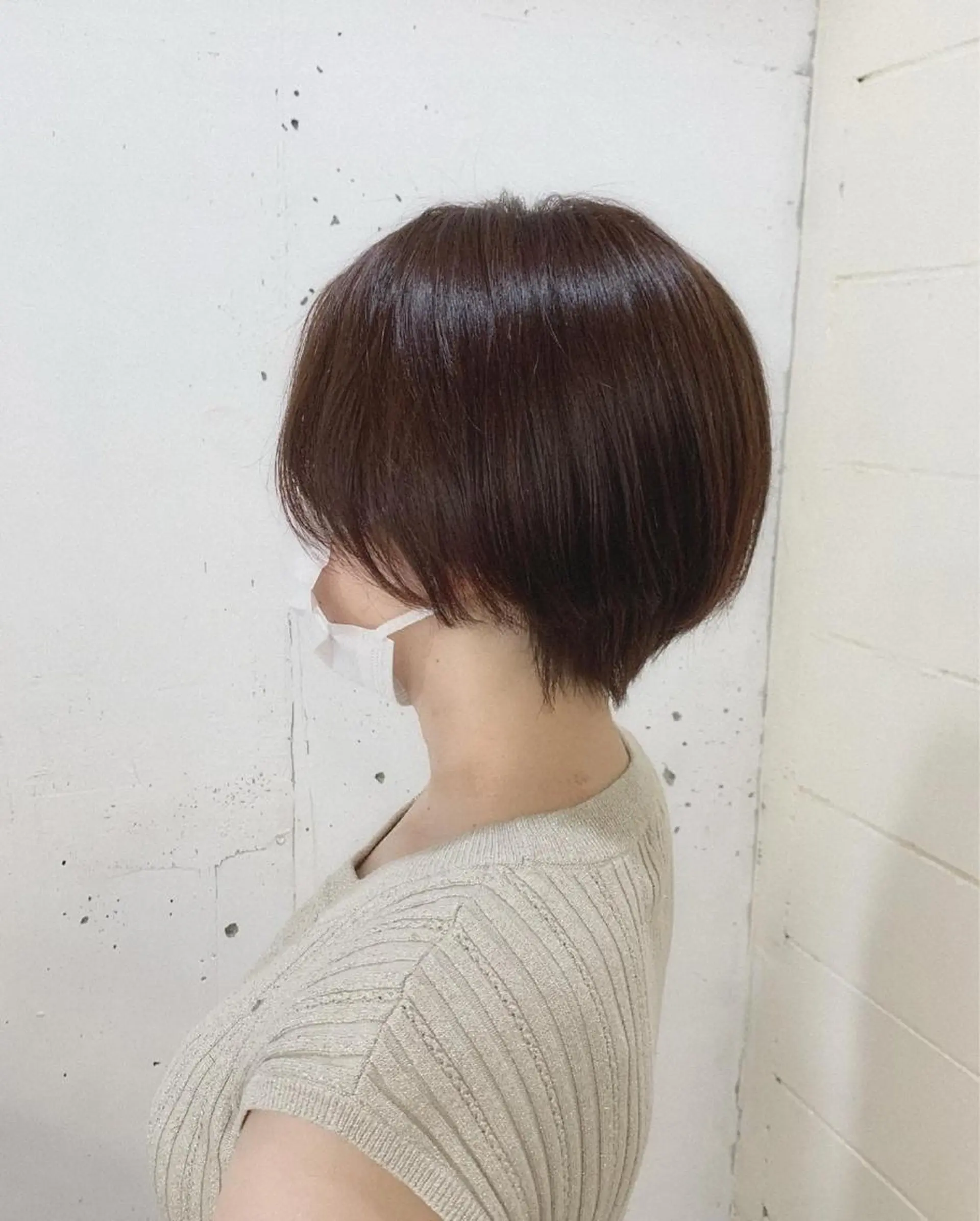 ショート カラー オレンジ くびれヘア 千葉駅徒歩1分✂︎ 宮内のヘアスタイル