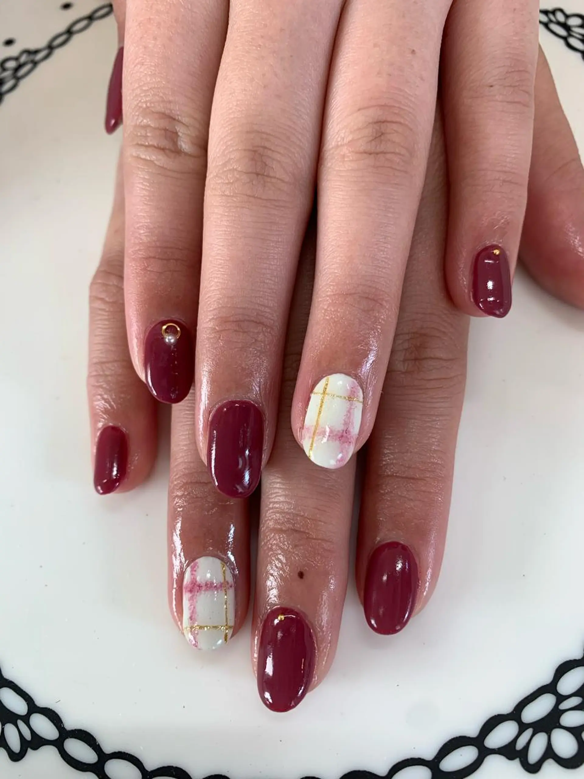 ミディアム ネイル Amelia さくらいのネイルデザイン