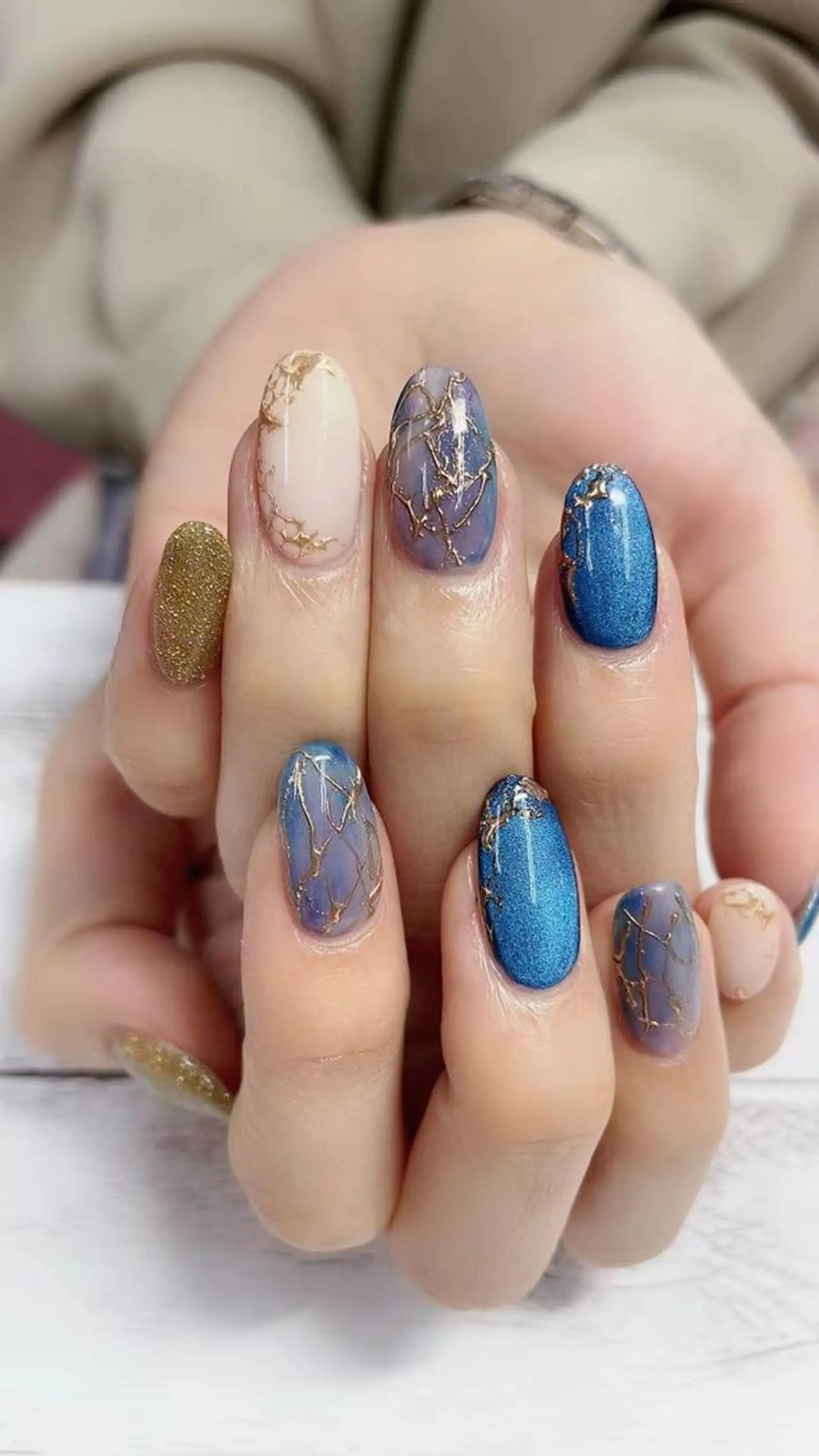 カラー ネイル ハンドネイル リラネイル ギョウのネイルデザイン