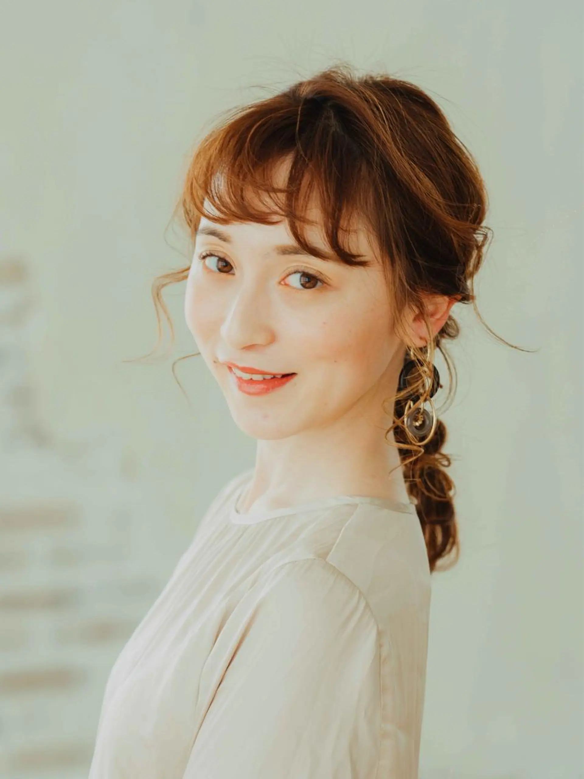 ミディアム カラー ヘアアレンジ カット 北九州美容室 🕊️わかな✂︎のヘアスタイル