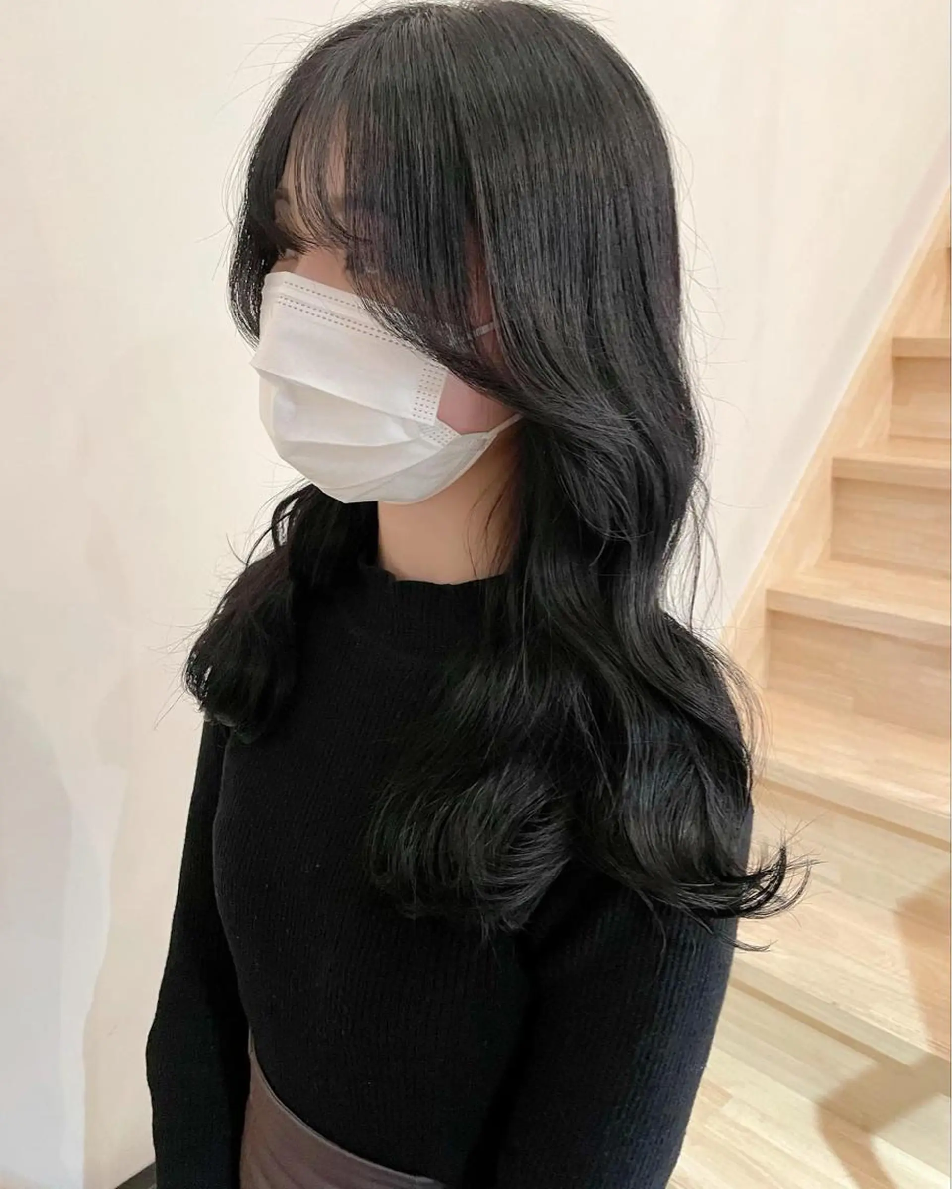 ロング カラー 林 慧悟のヘアスタイル