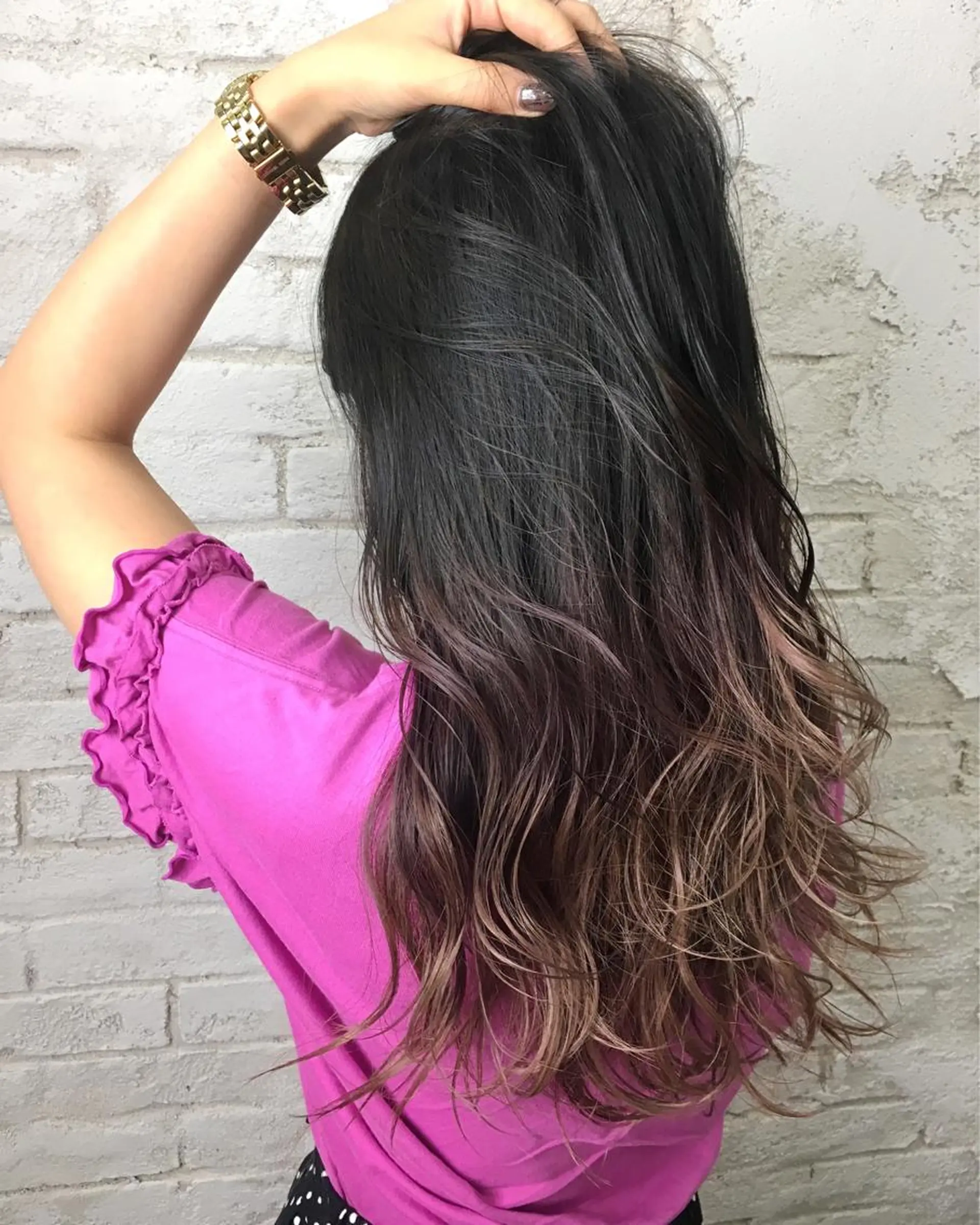 ロング カラー boutique misakiのヘアスタイル