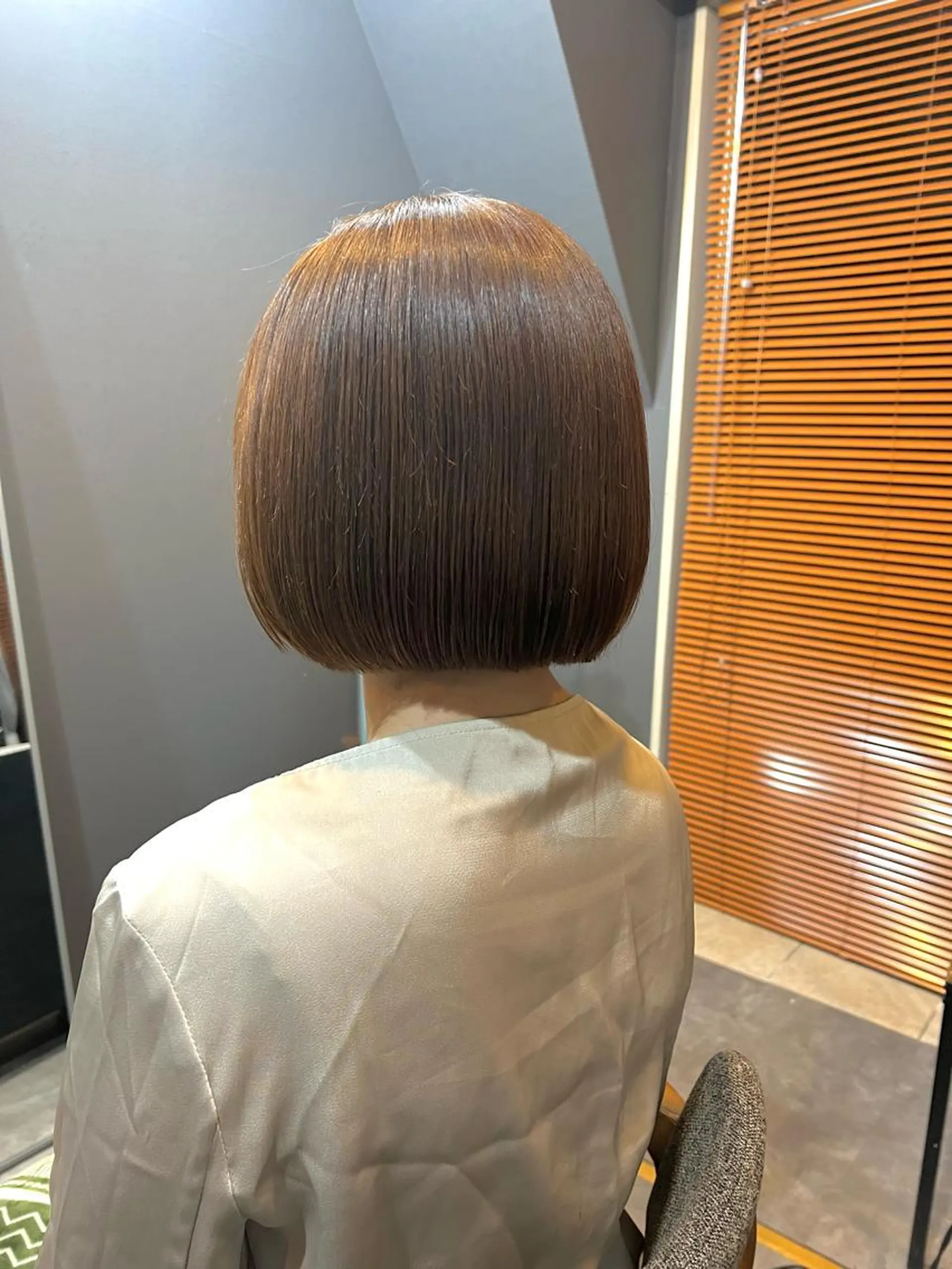 ショート カラー ボブ カット ヘアカラー トリートメント ヘッドスパ ＊くせ毛に特化＊ 【yun】のヘアスタイル