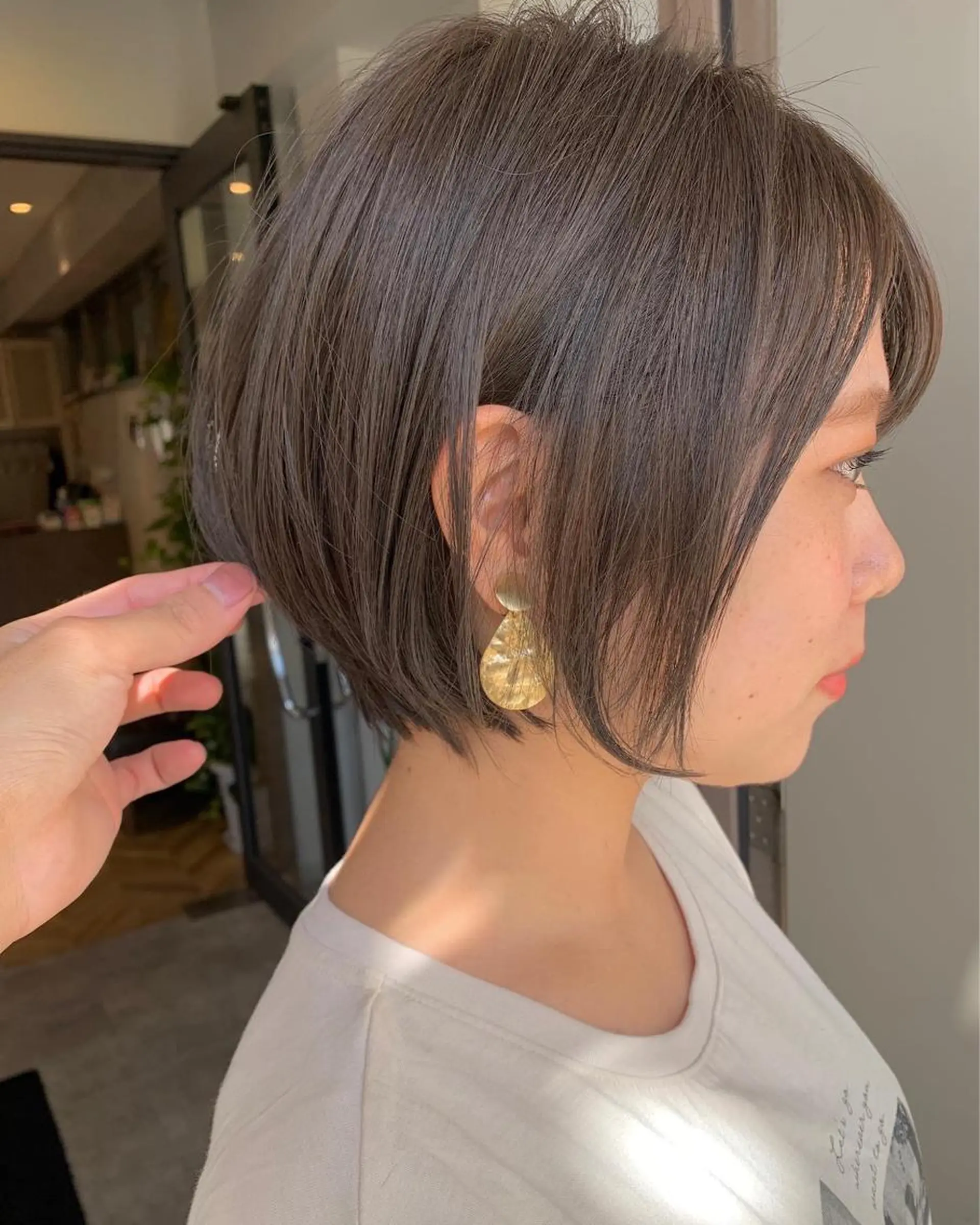 ショート カット 髪質改善will hairdesignのヘアスタイル