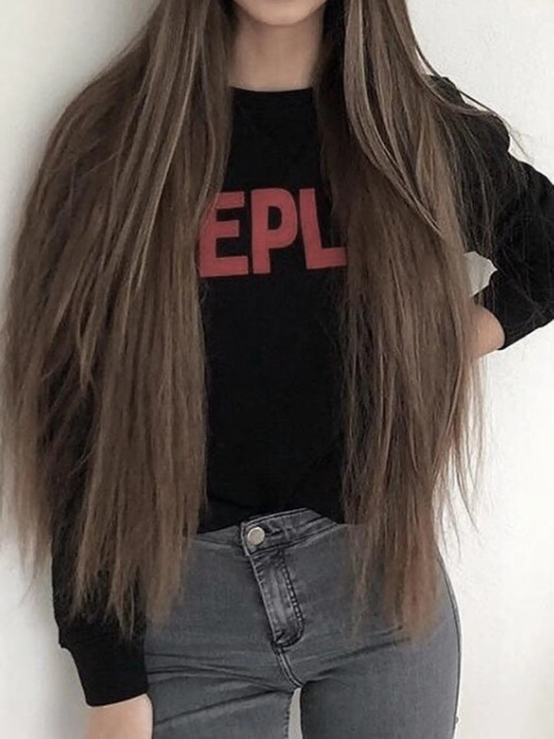 ロング カラー パーマ ヘアアレンジ Device ディバイスのヘアスタイル