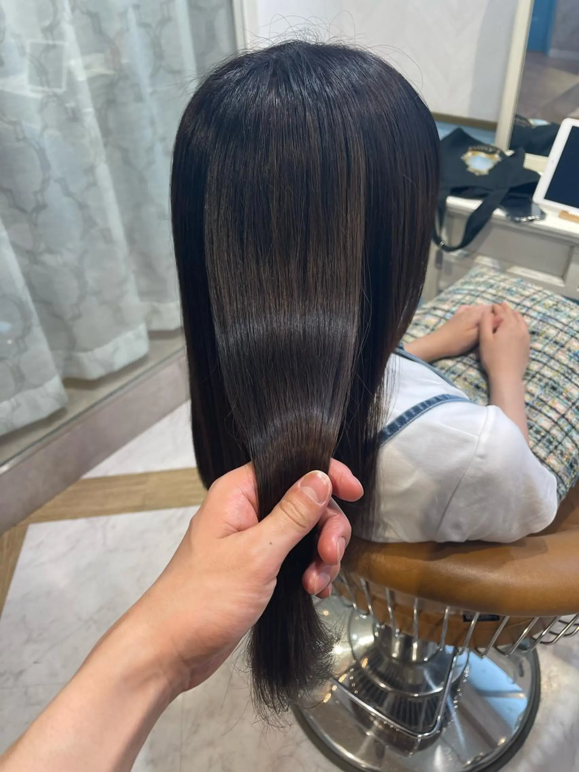 ロング HARUKI MINATO JAPAN　東京店所属・川田大輝 ナチュラル モード/表参道のヘアスタイル