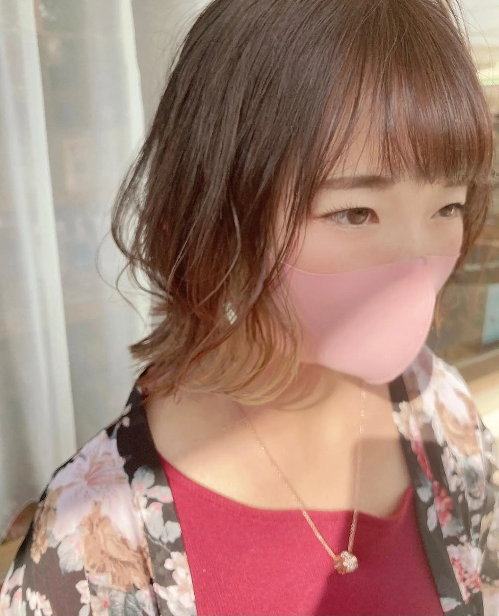 ミディアム カラー パーマ ヘアアレンジ メンズ キッズ ネイル マツエク・マツパ カット ヘアカラー merc. 🩵妹尾杏菜のヘアスタイル