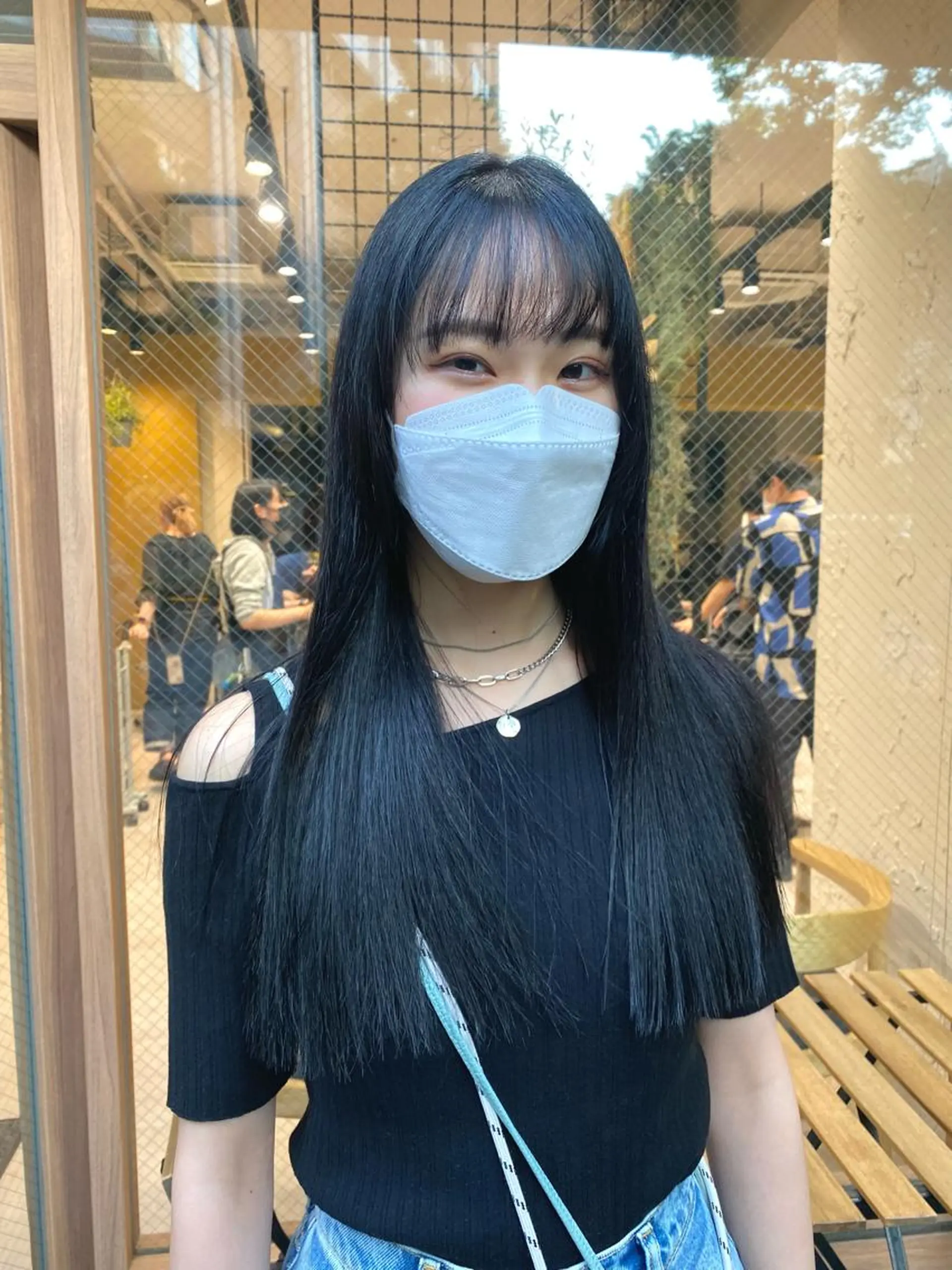 ロング カラー ワンカールで盛れる レイヤー🎀Macoのヘアスタイル