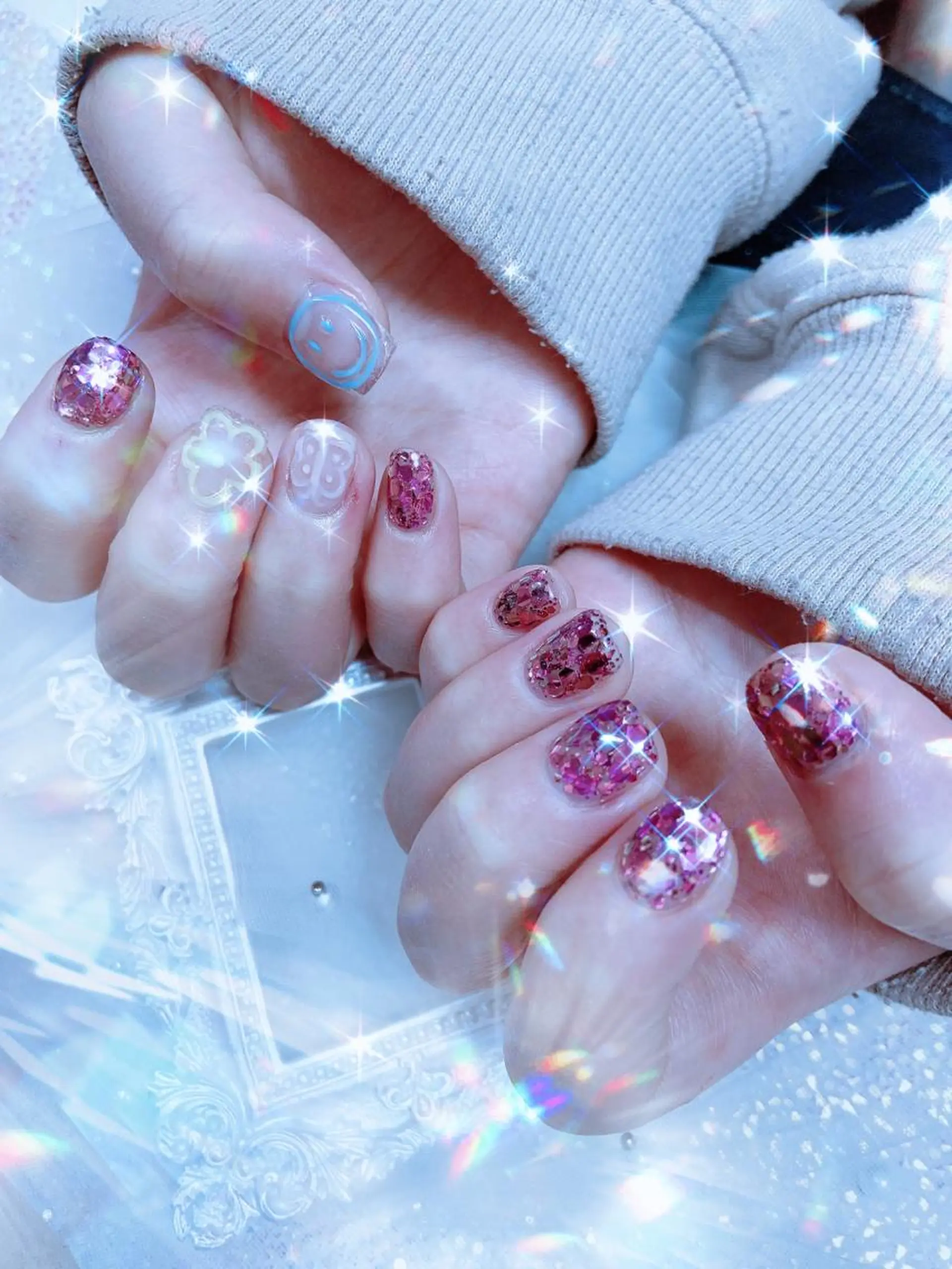 セミロング ネイル ハンドネイル Style Nailのネイルデザイン