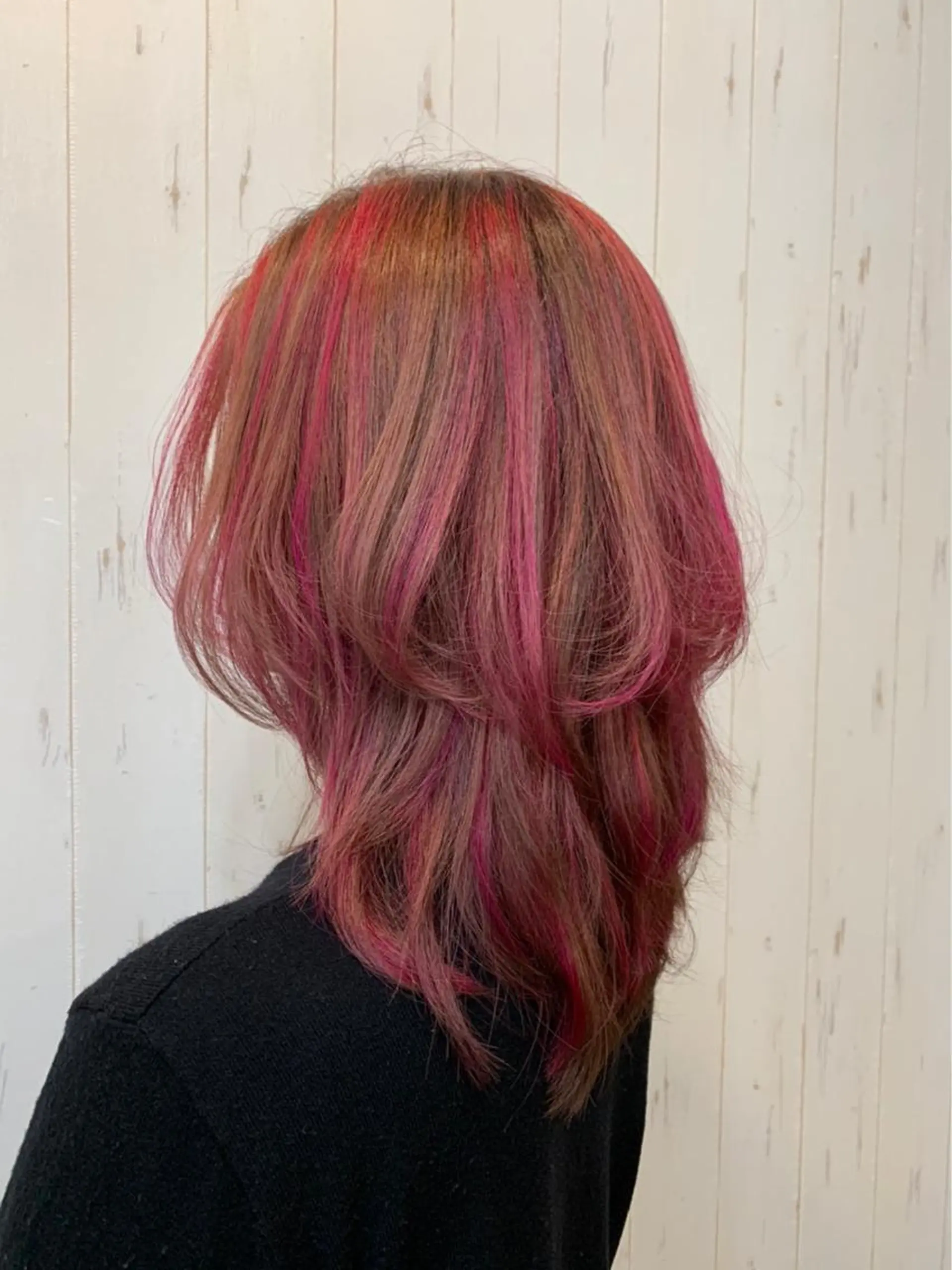 ミディアム カラー カラー#ブリーチ⭐️ STAR☆RIVERのヘアスタイル