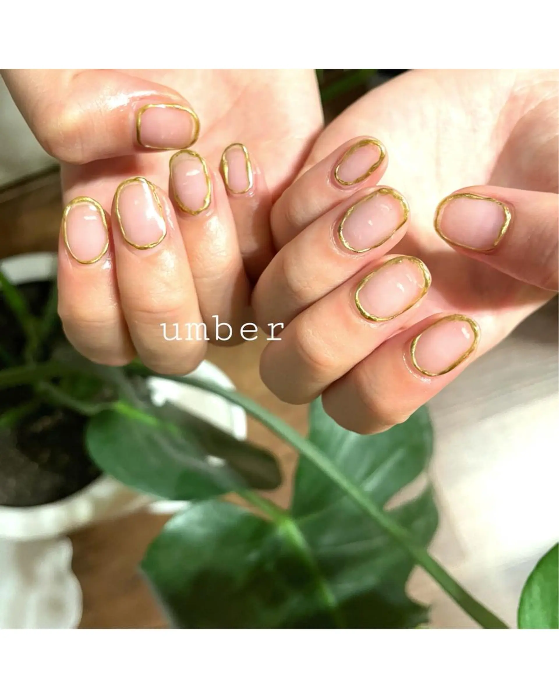 ネイル クリアネイル フラッシュネイル フットネイル フレンチネイル マグネットネイル ハンドネイル umber 三茶1分のネイルデザイン