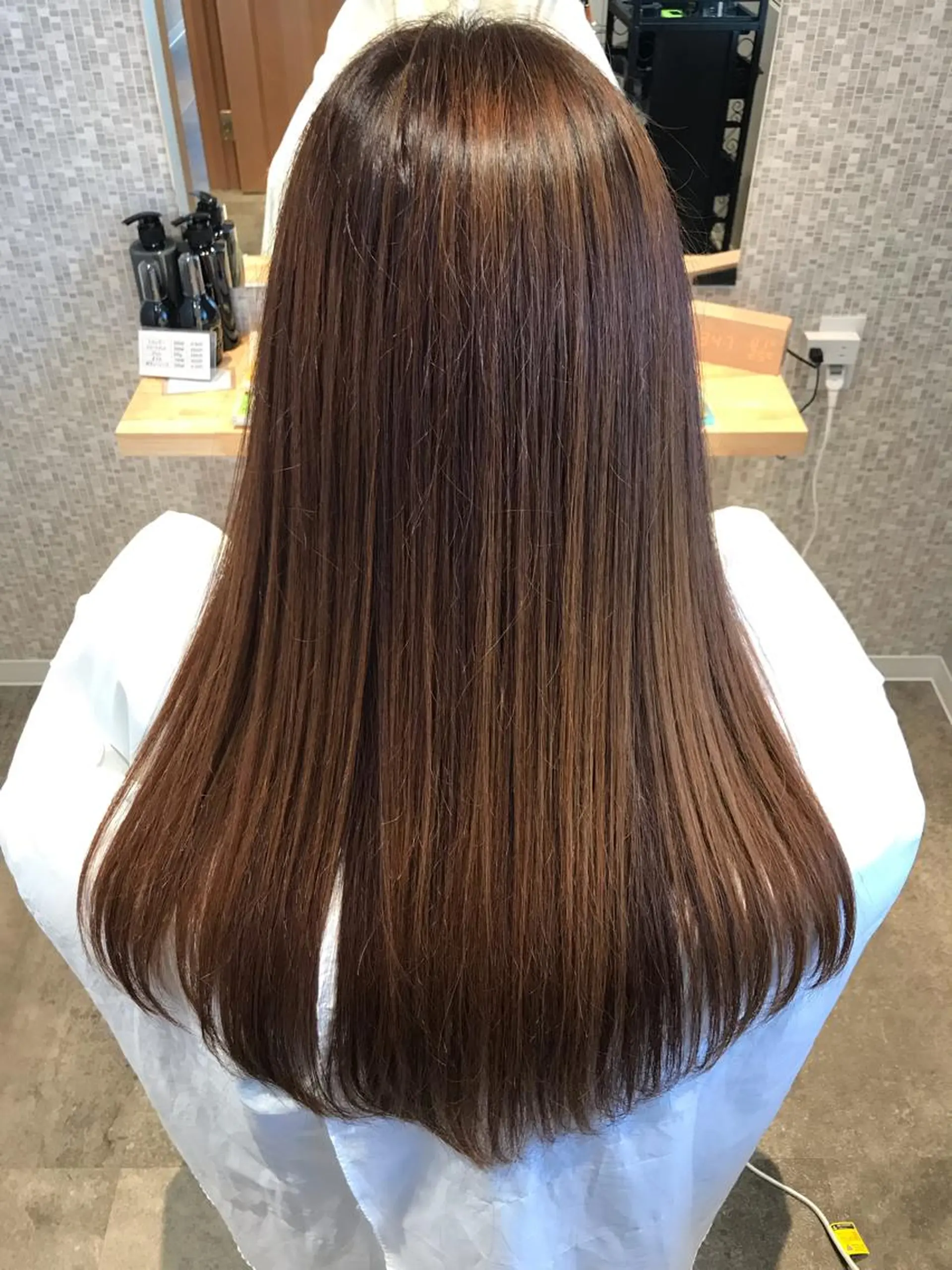 ロング ヘアカラー トリートメント 山口 貴史のヘアスタイル